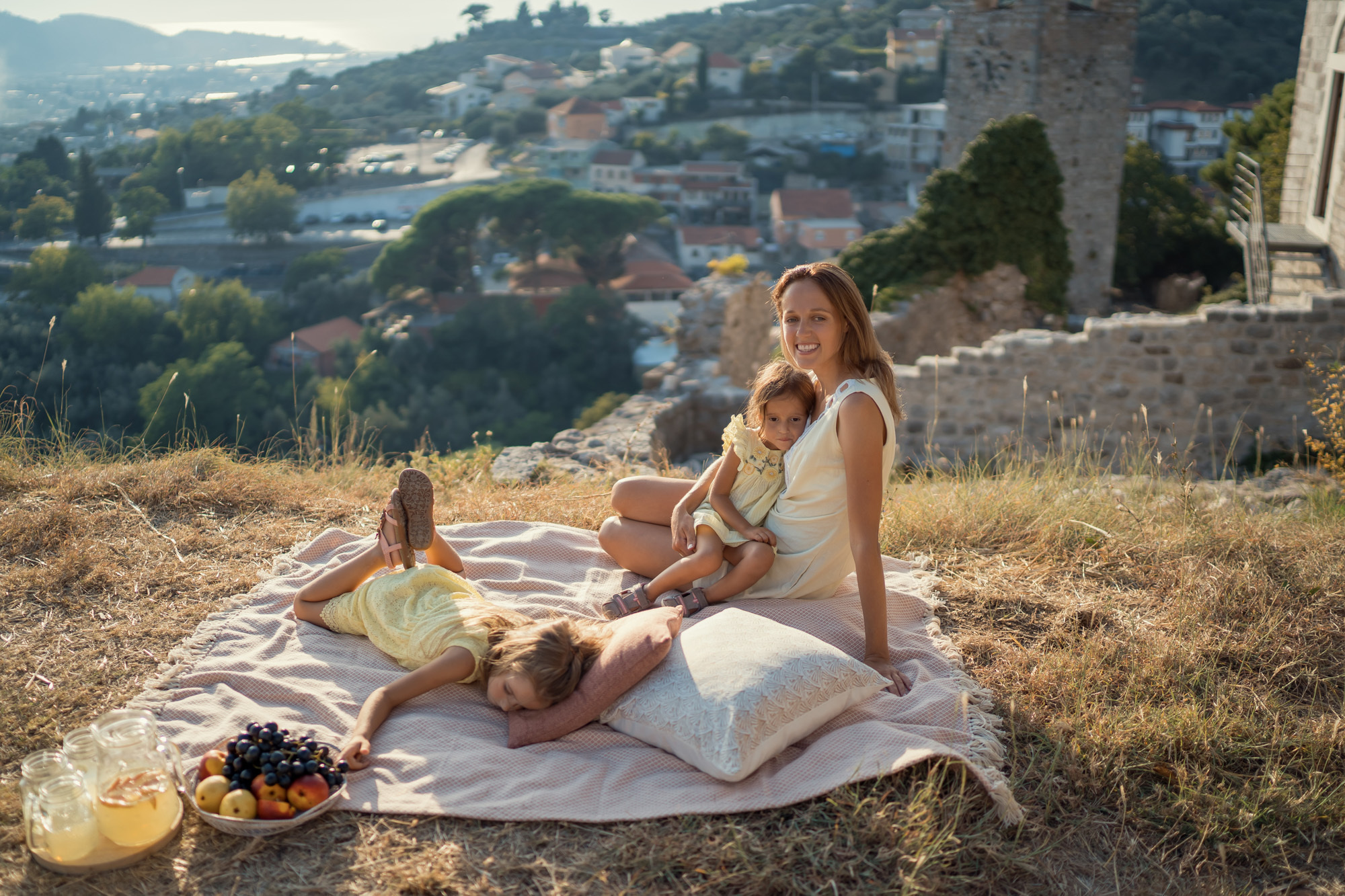 Familiephotosession i Gamlebyen i Bar