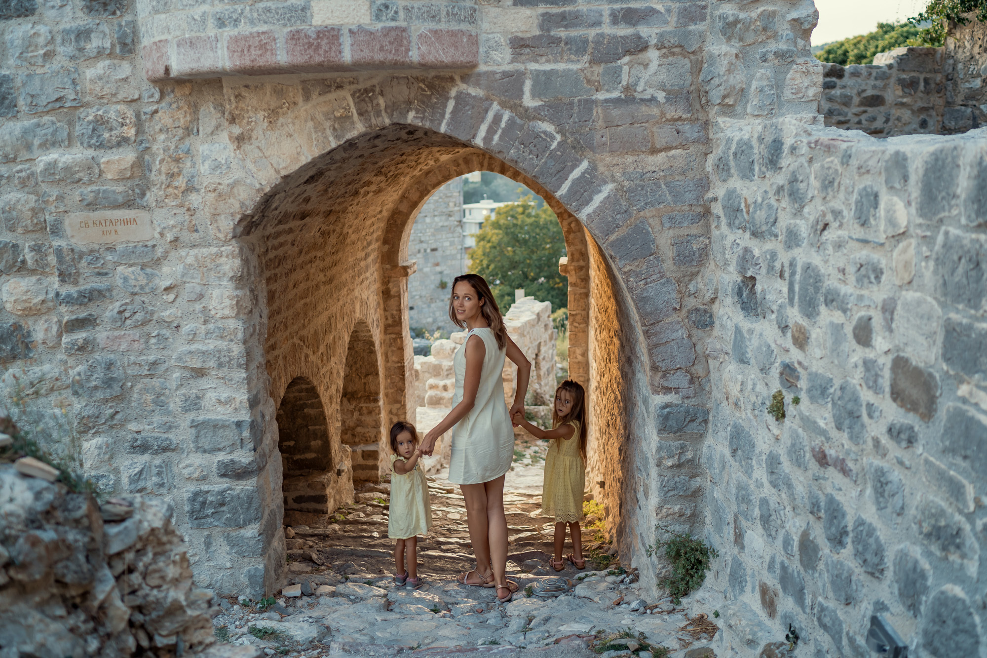 Familiephotosession i Gamlebyen i Bar