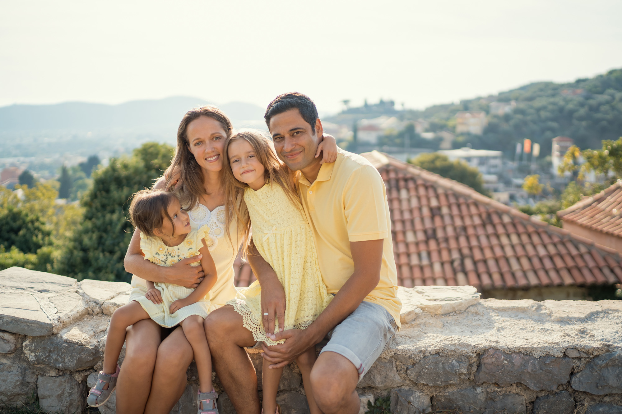 Familiephotosession i Gamlebyen i Bar