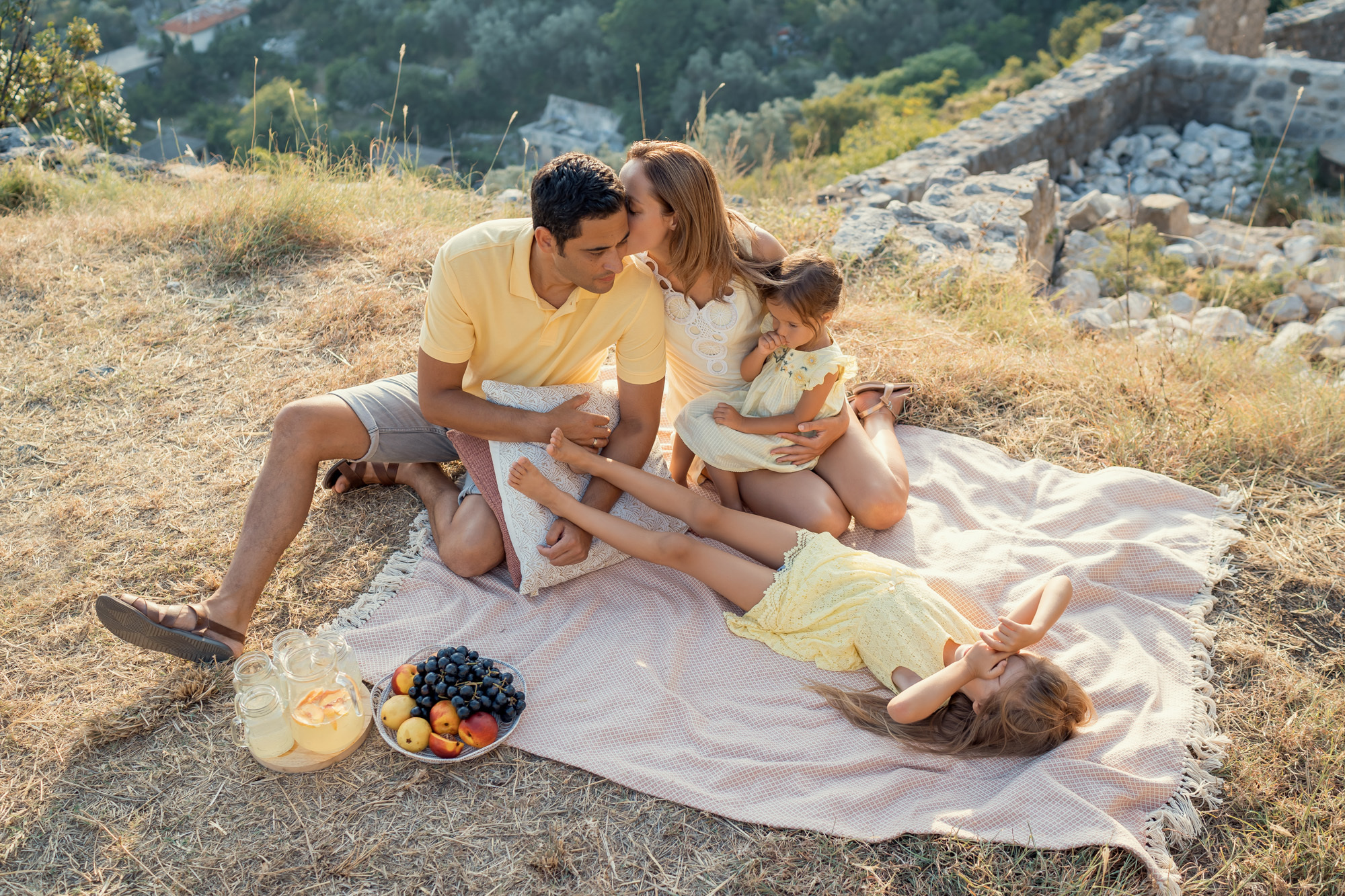 Familiephotosession i Gamlebyen i Bar