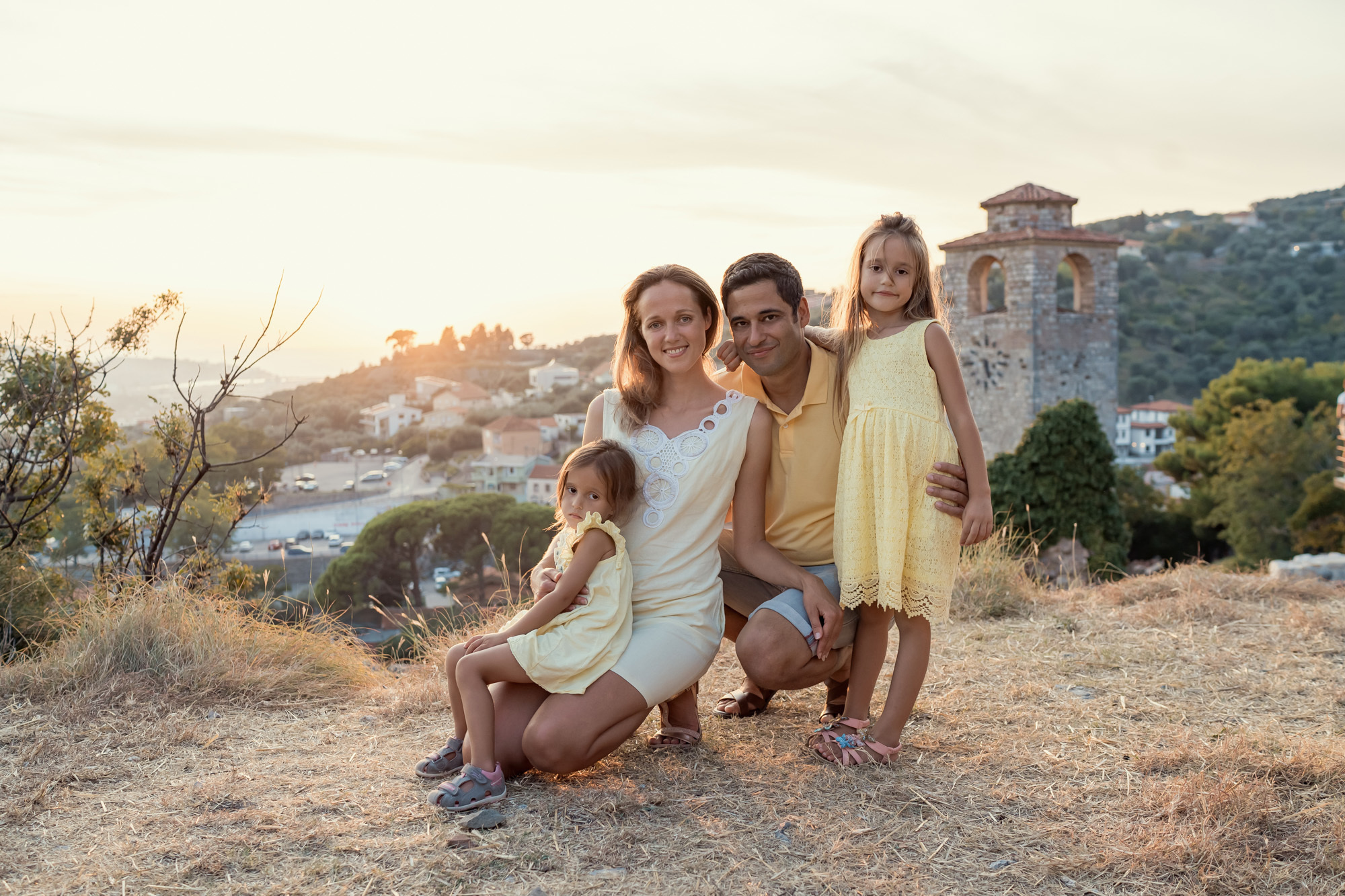 Familiephotosession i Gamlebyen i Bar