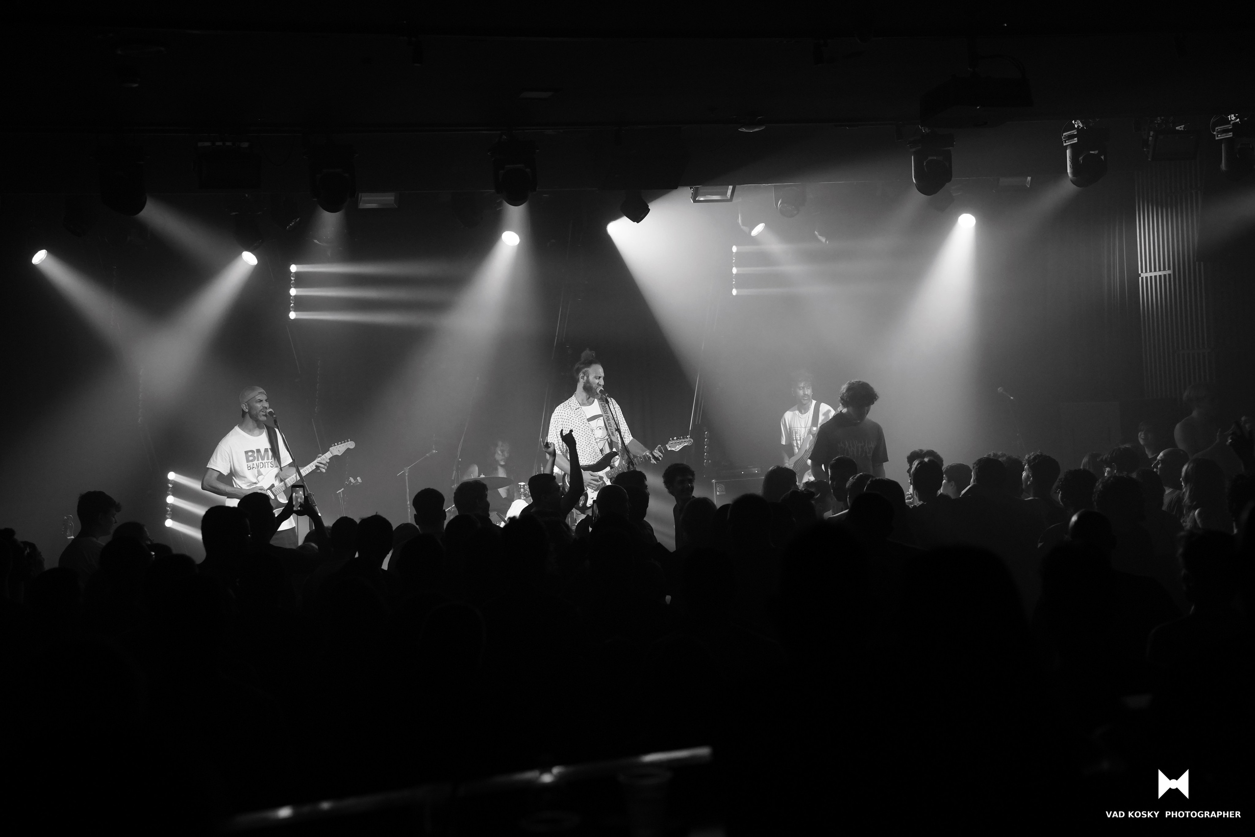 Roy Star & Group — Nirvana tribut TLV Grey club. Vad Kosky Photographer