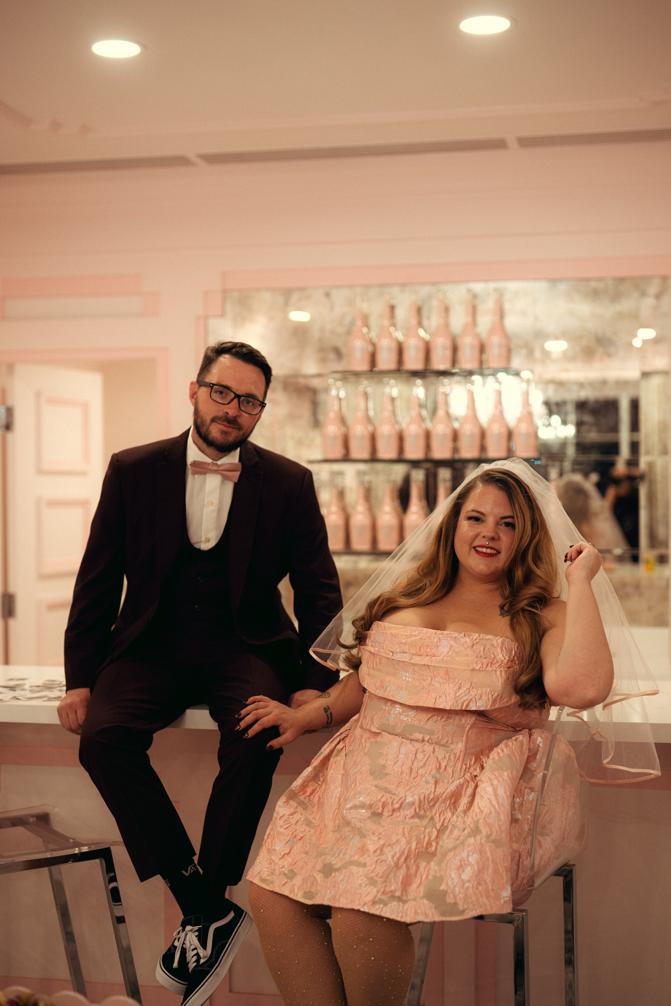 P&C. Wedding & elopement photographer Viktoriya Kravtsov. Las Vegas