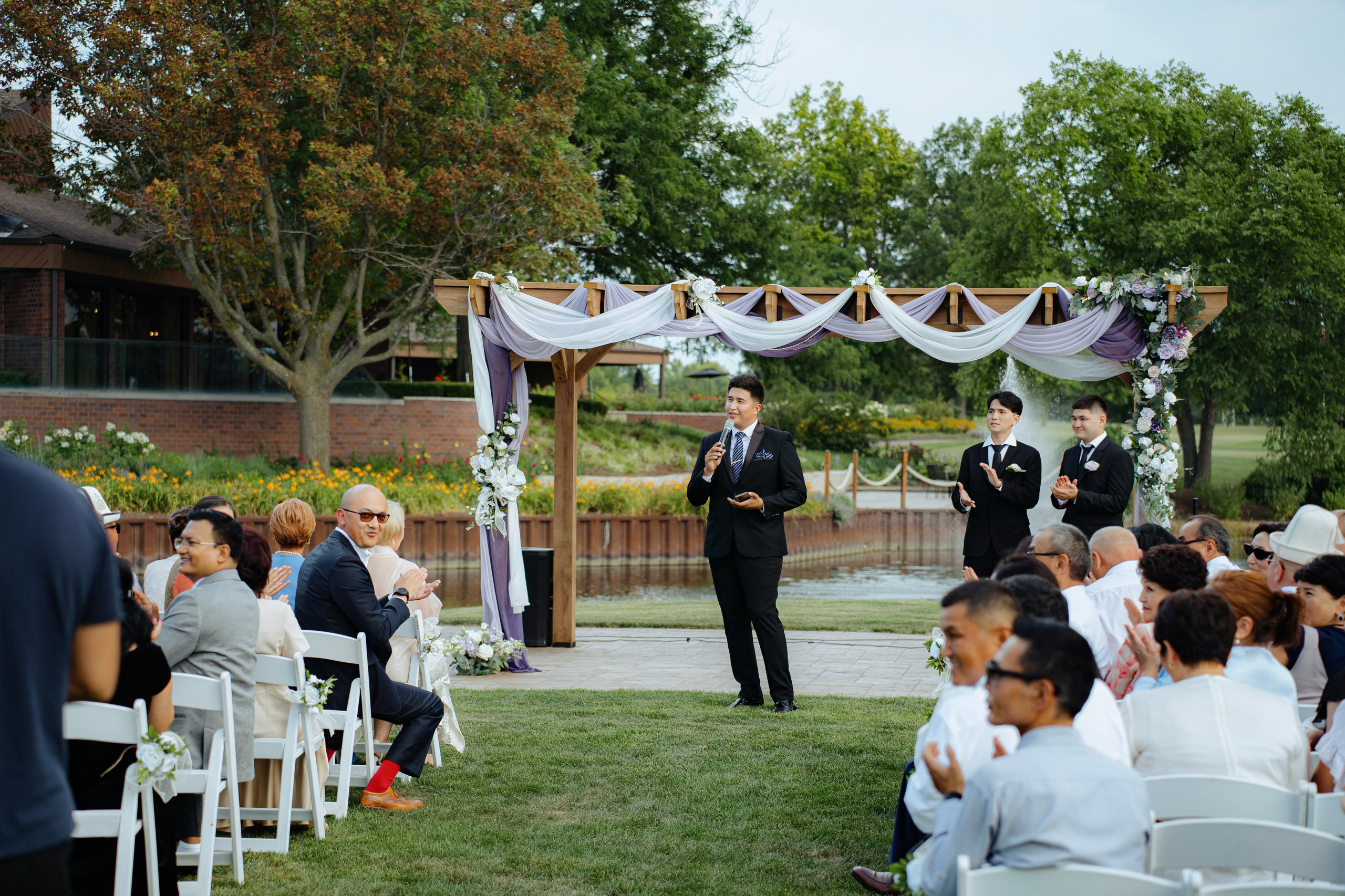 Spring Wedding at a Golf Club | Chicago Wedding Photography. Main