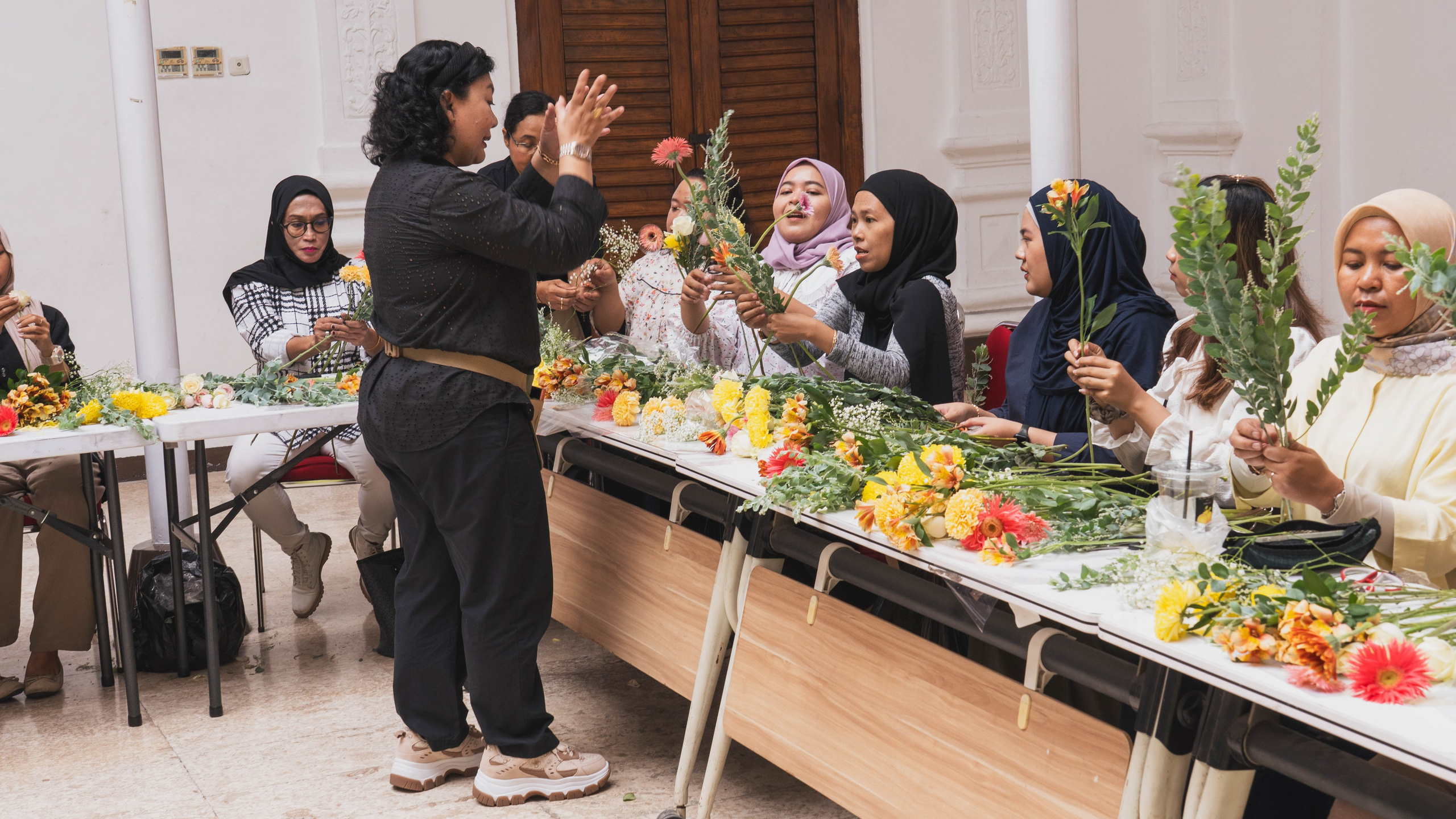 IPBI Surabaya — Floral Workshop. Aro Salaka Event Photography