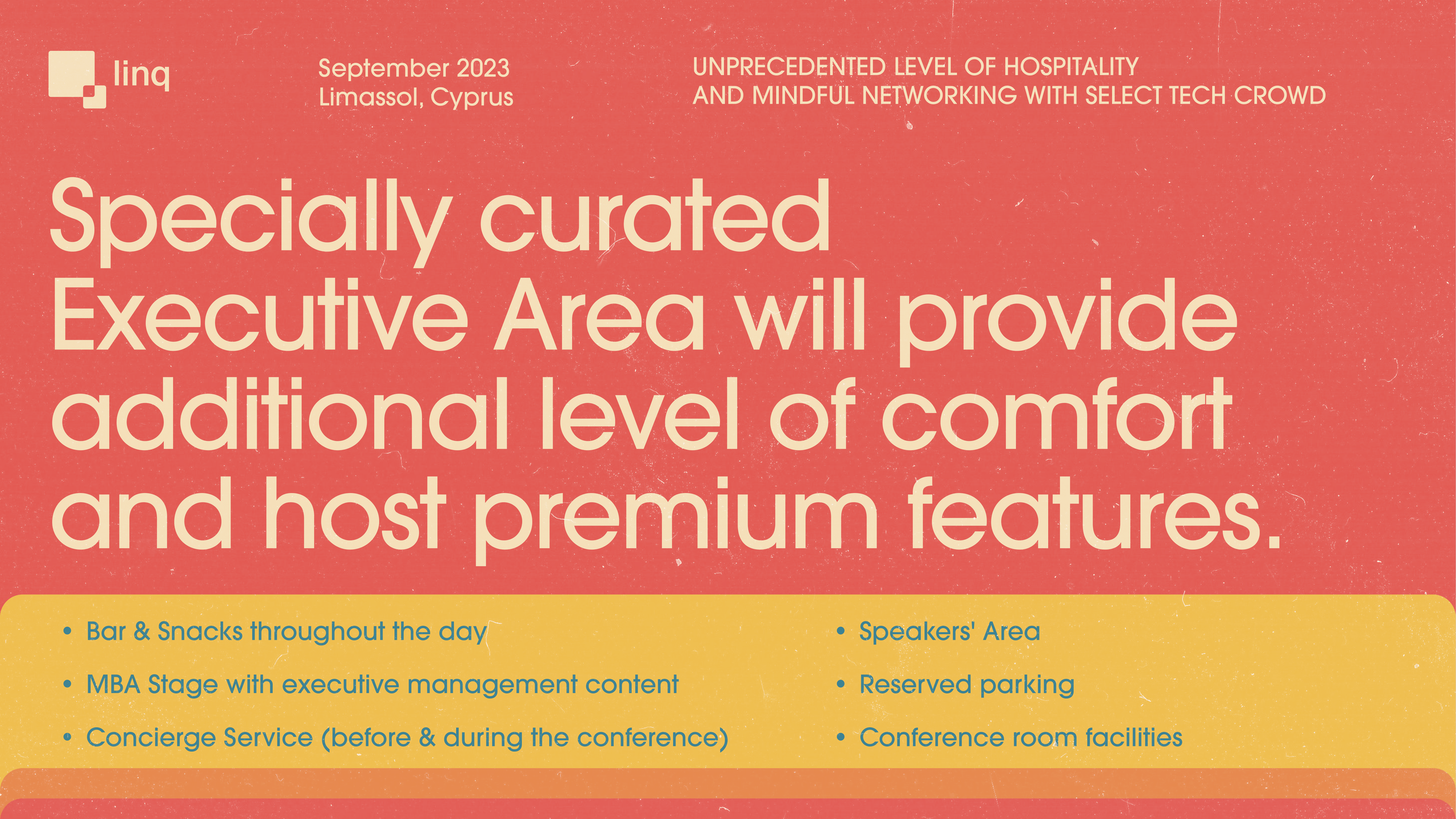 [Branding, Art Direction, Presentation Design] — IT Conference — linq. Tim Katerinko — Visual Storytelling for Brands, Culture & Events