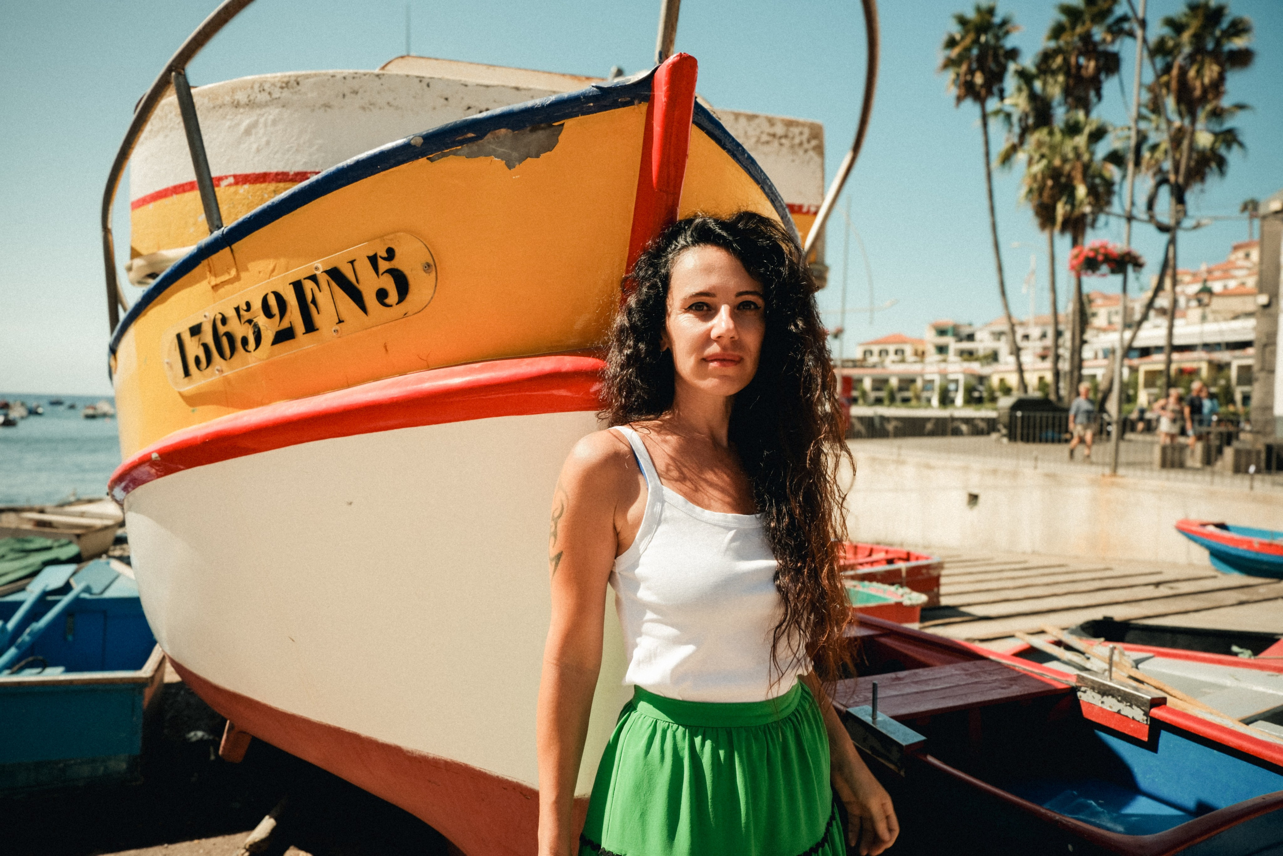 Meggy Câmara de Lobos + ocean. Portrait photographer in Madeira — Marina Shtukina