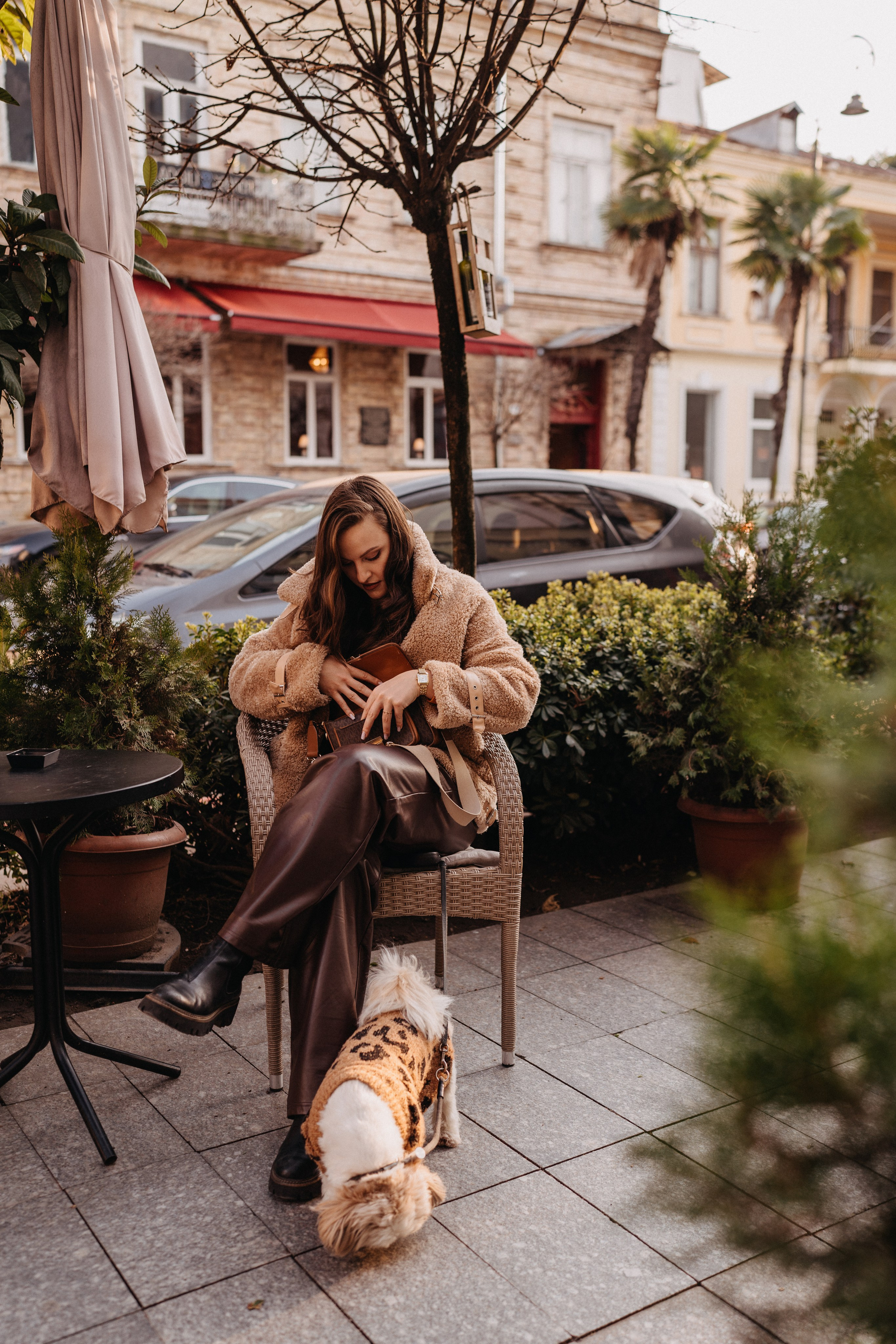 Фотосессия с собакой в Батуми. Портретный и свадебный фотограф в Батуми Валерия Азаренко