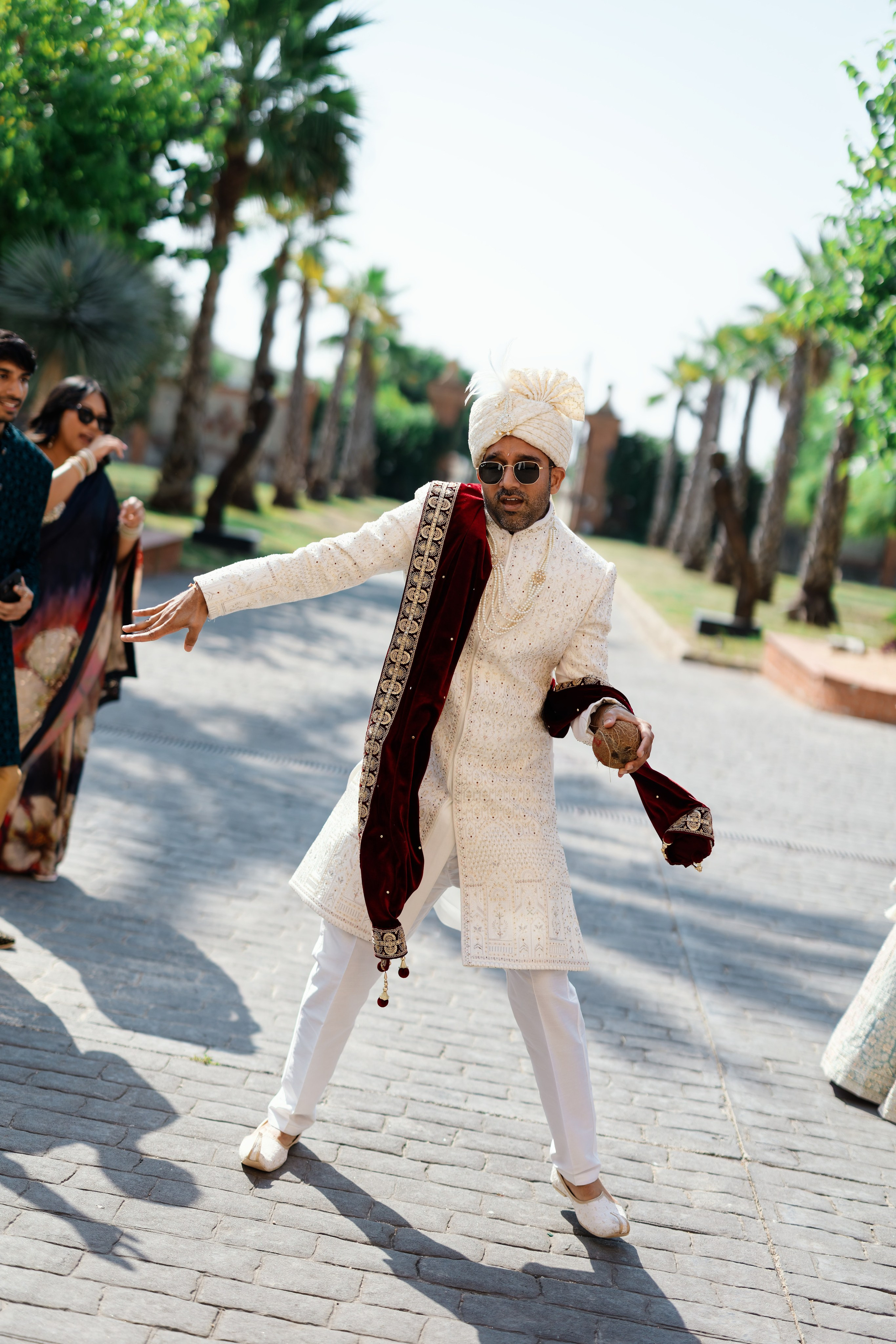 Indian wedding at Gran Villa Rosa, Barcelona