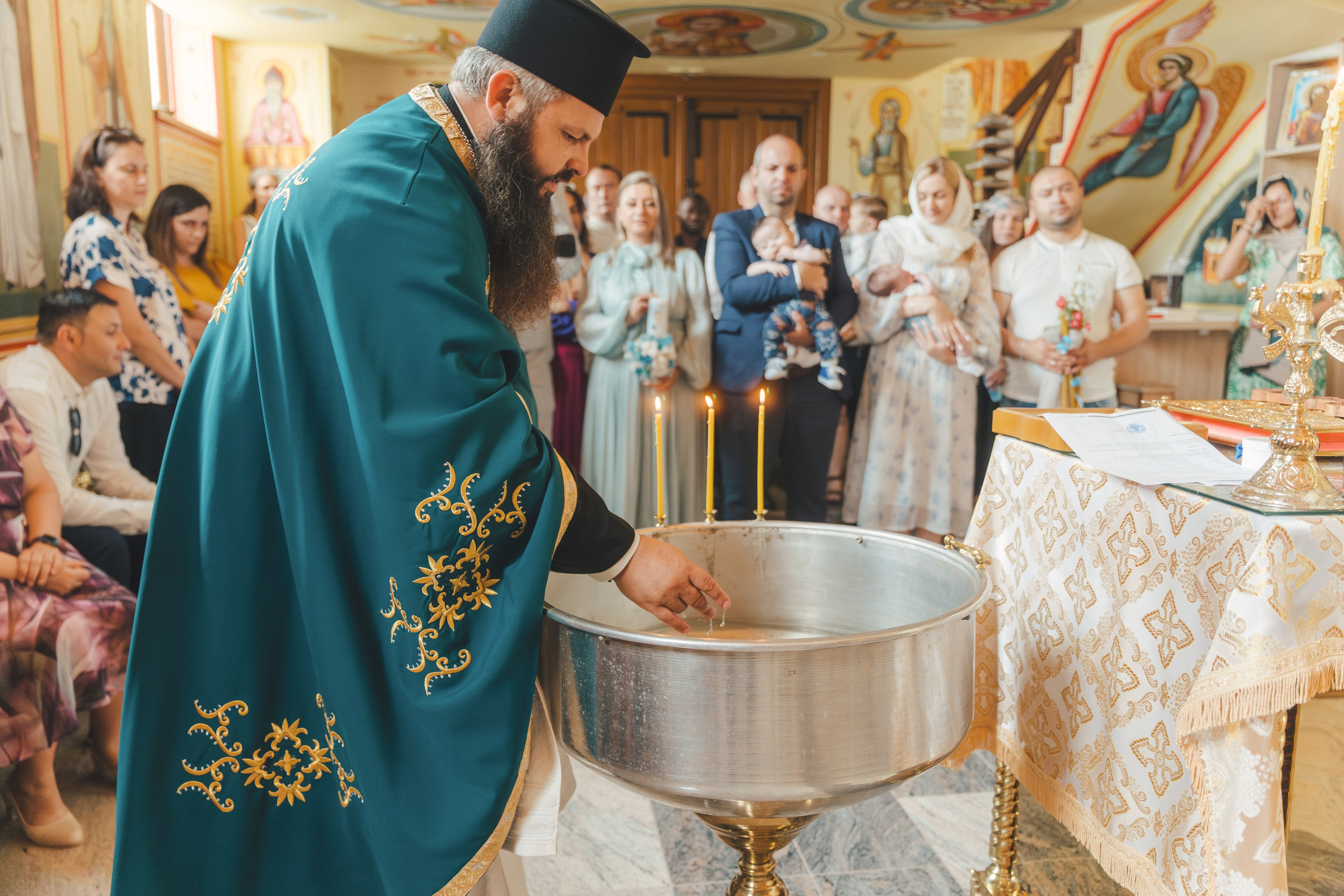 Théo Andrei`s Christening