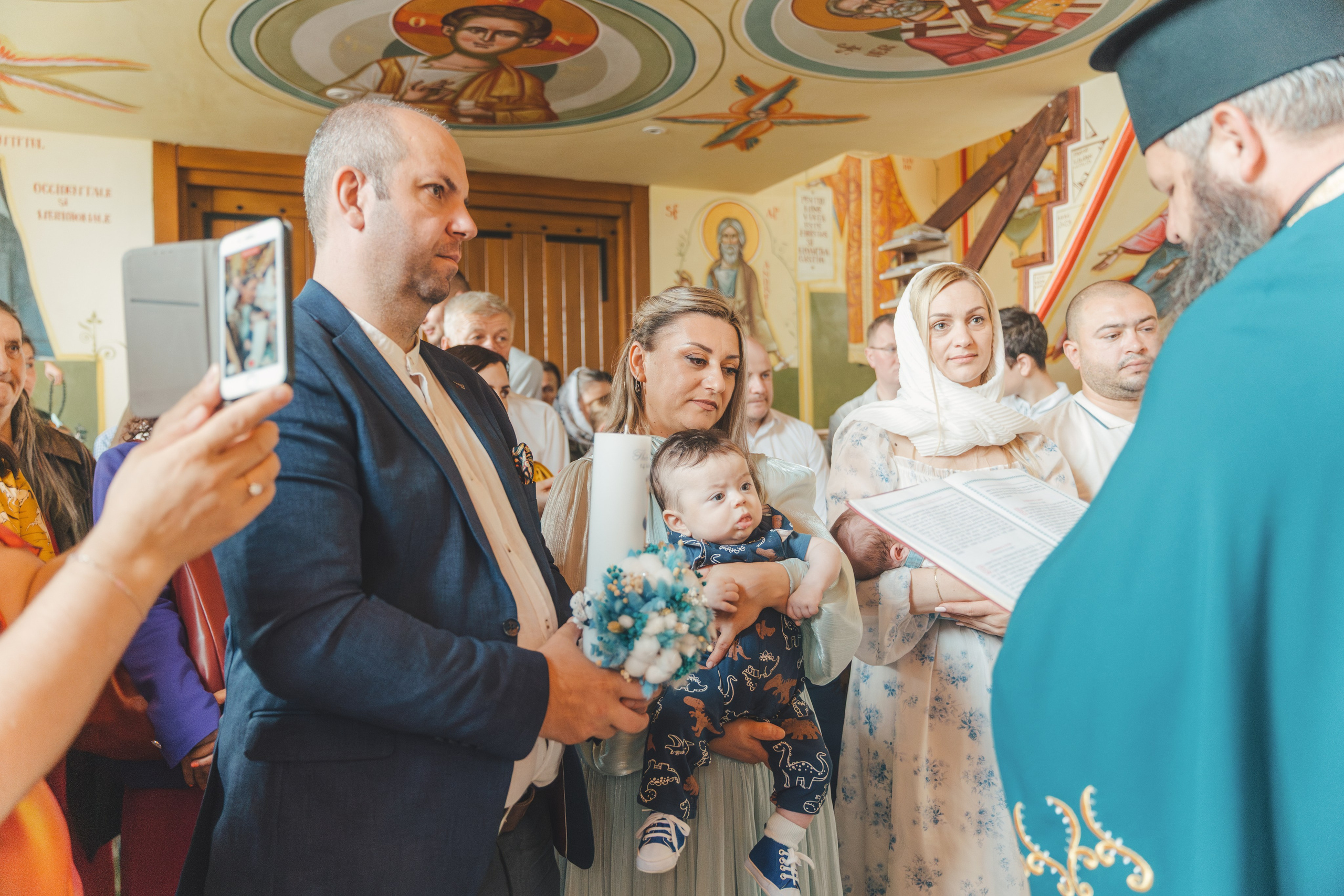Théo Andrei`s Christening