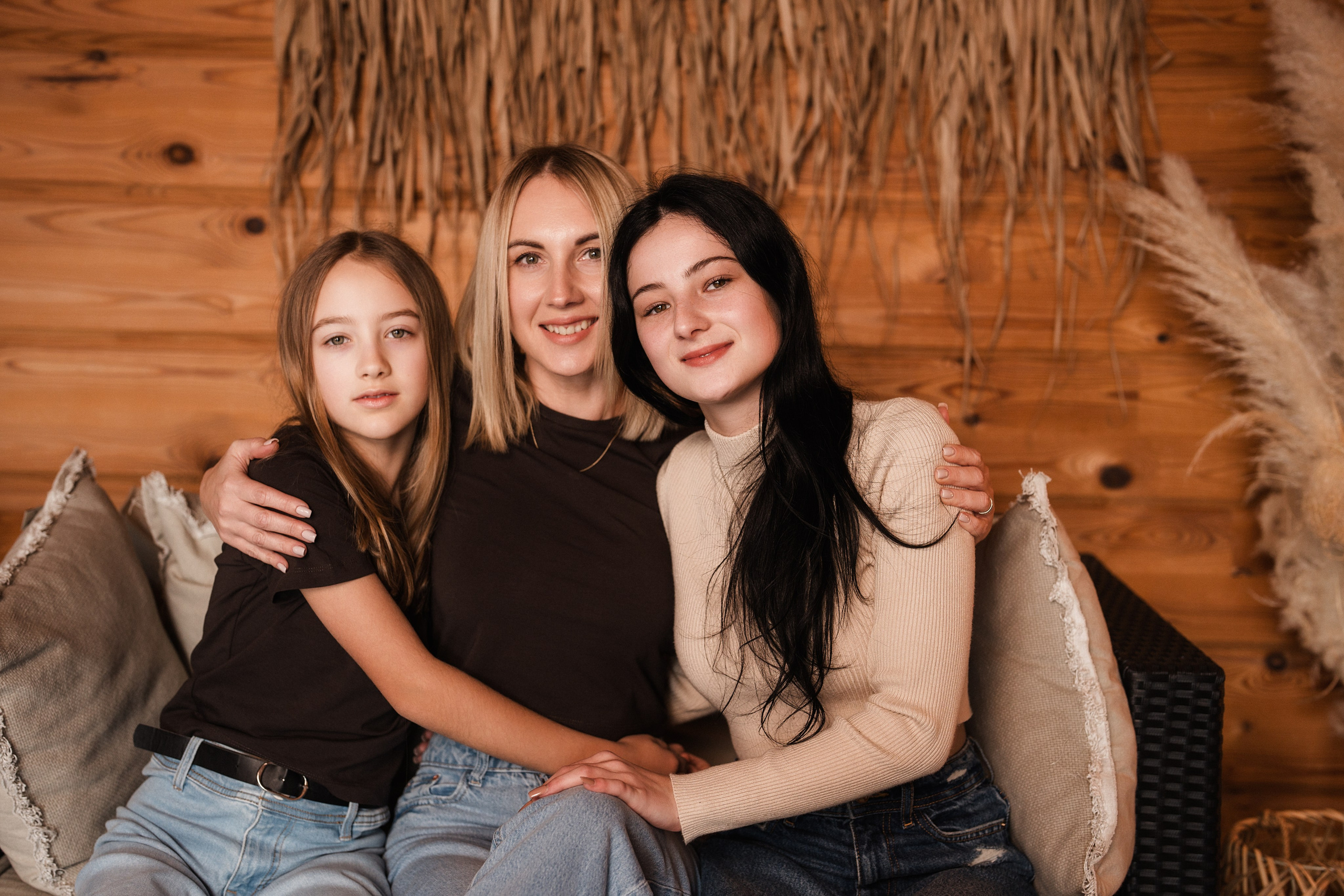 Three Hearts. Family, conceptual women portrait photograher in Geneva, Switzerland