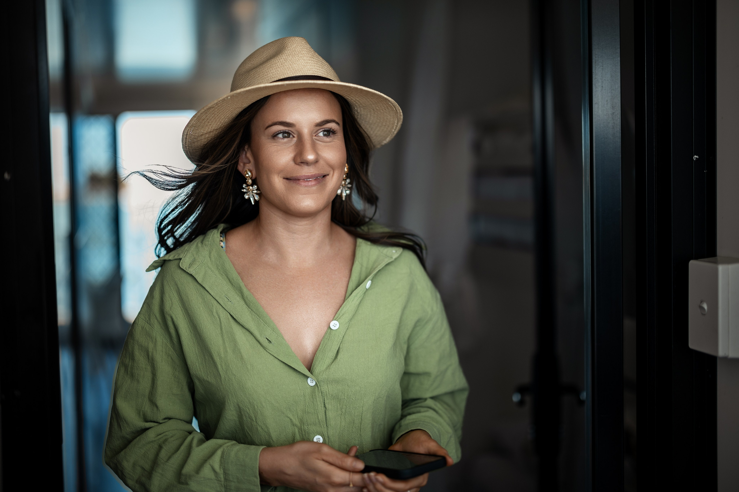 Product photoshoot for a hat store