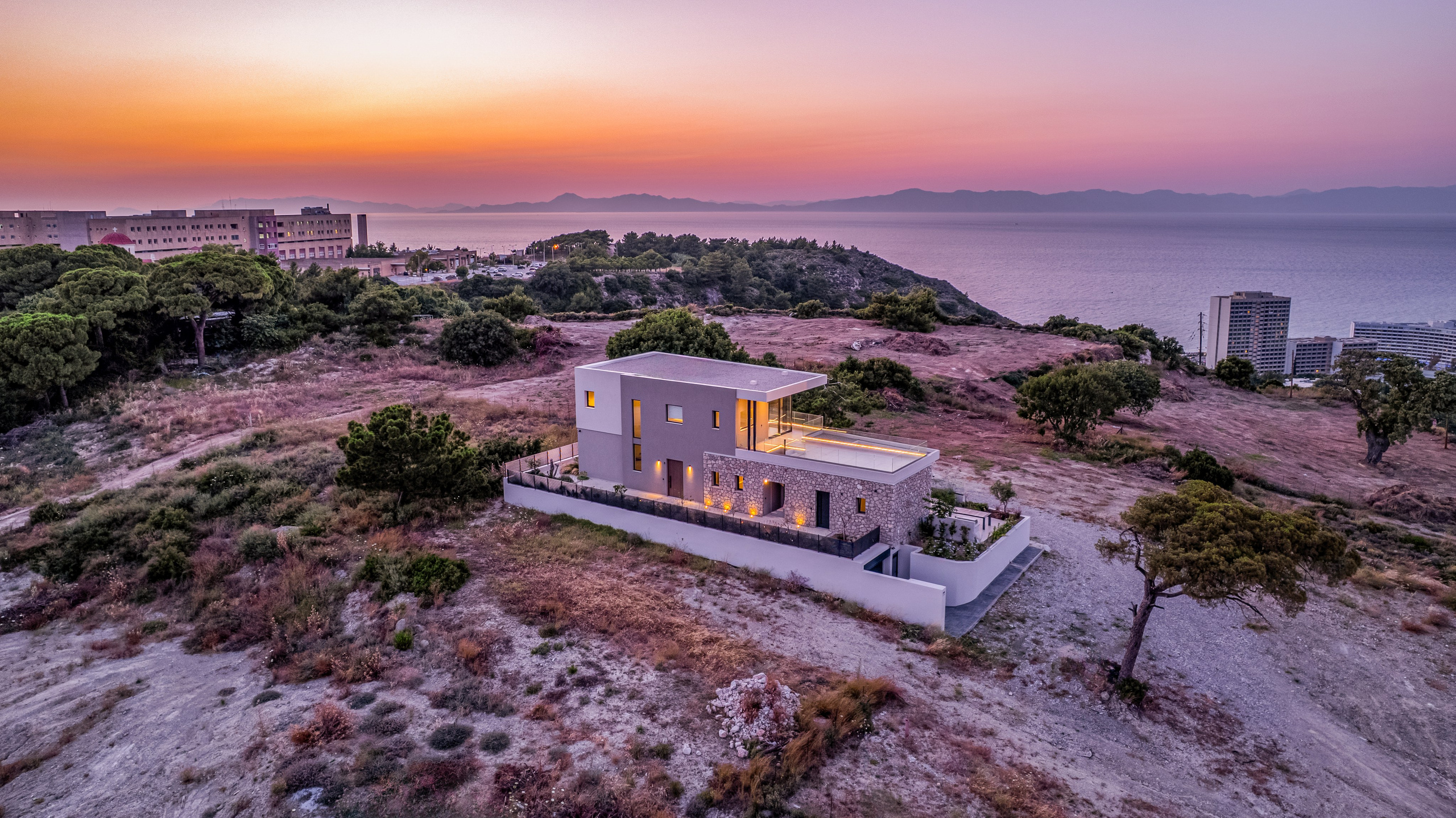 Luxury Villa Architecture ~ Vila Kai Rhodes. Hotel Photographer Greece | George Katsaelis | sketch.gr