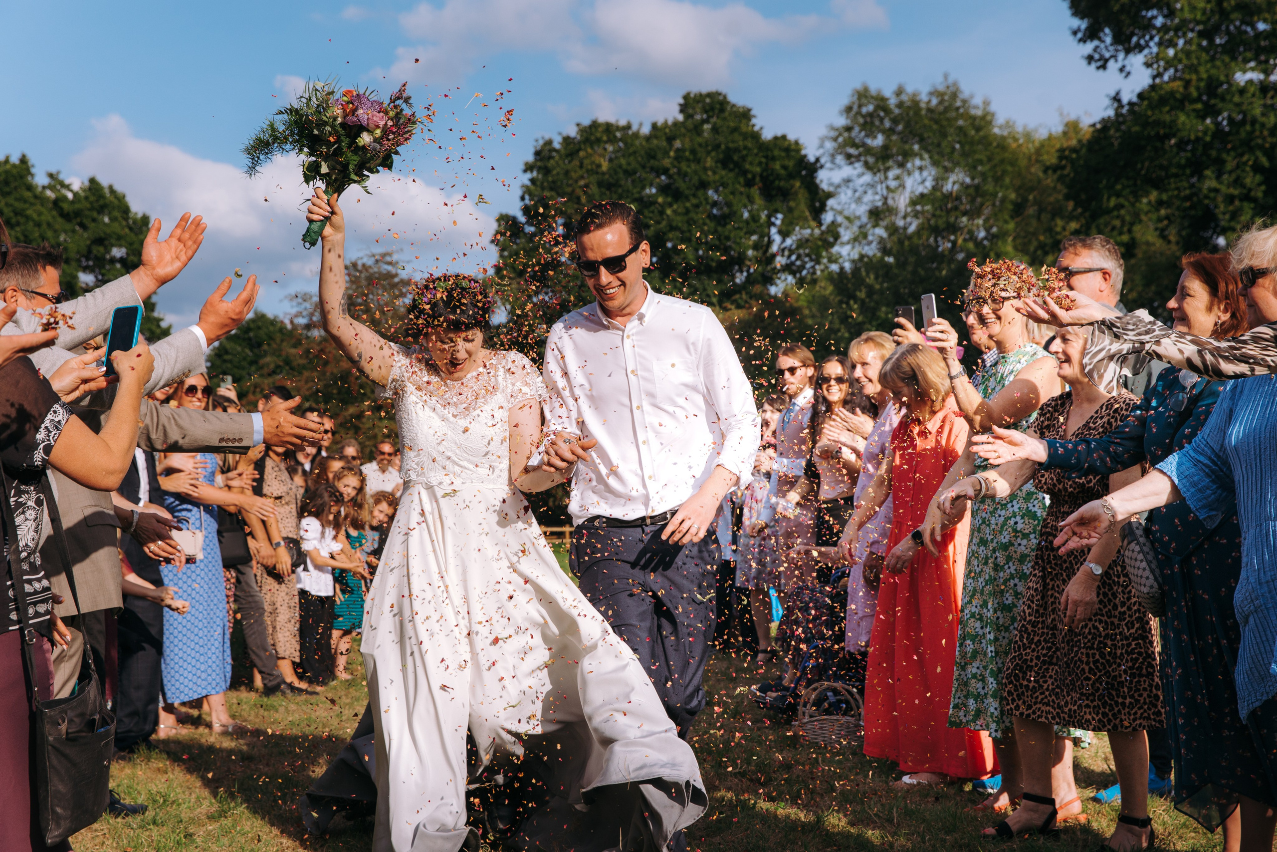 Wedding in forest. Timeless Wedding & Event Photography — based London, working across Europe