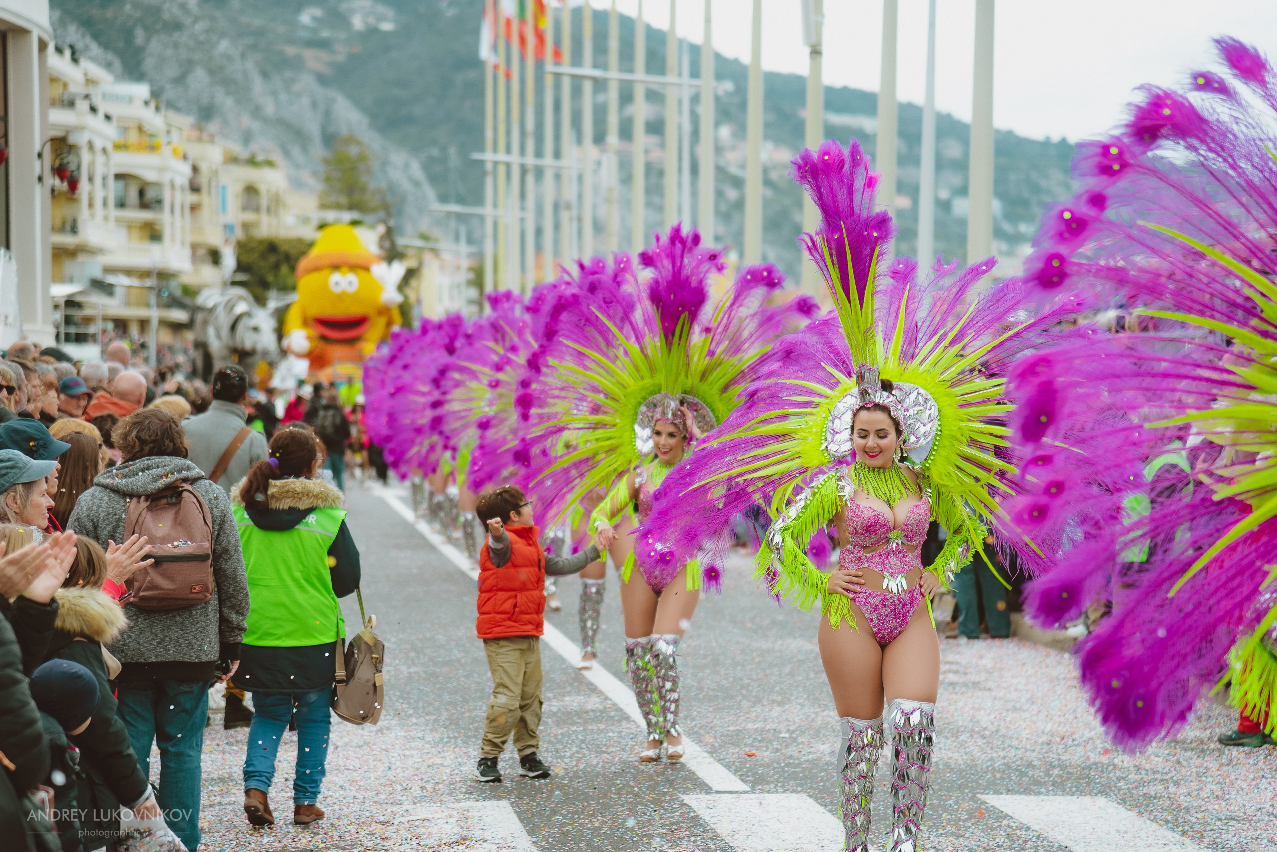 Photographer for visiting festivals and carnivals in Europe — Reportage from Menton, France