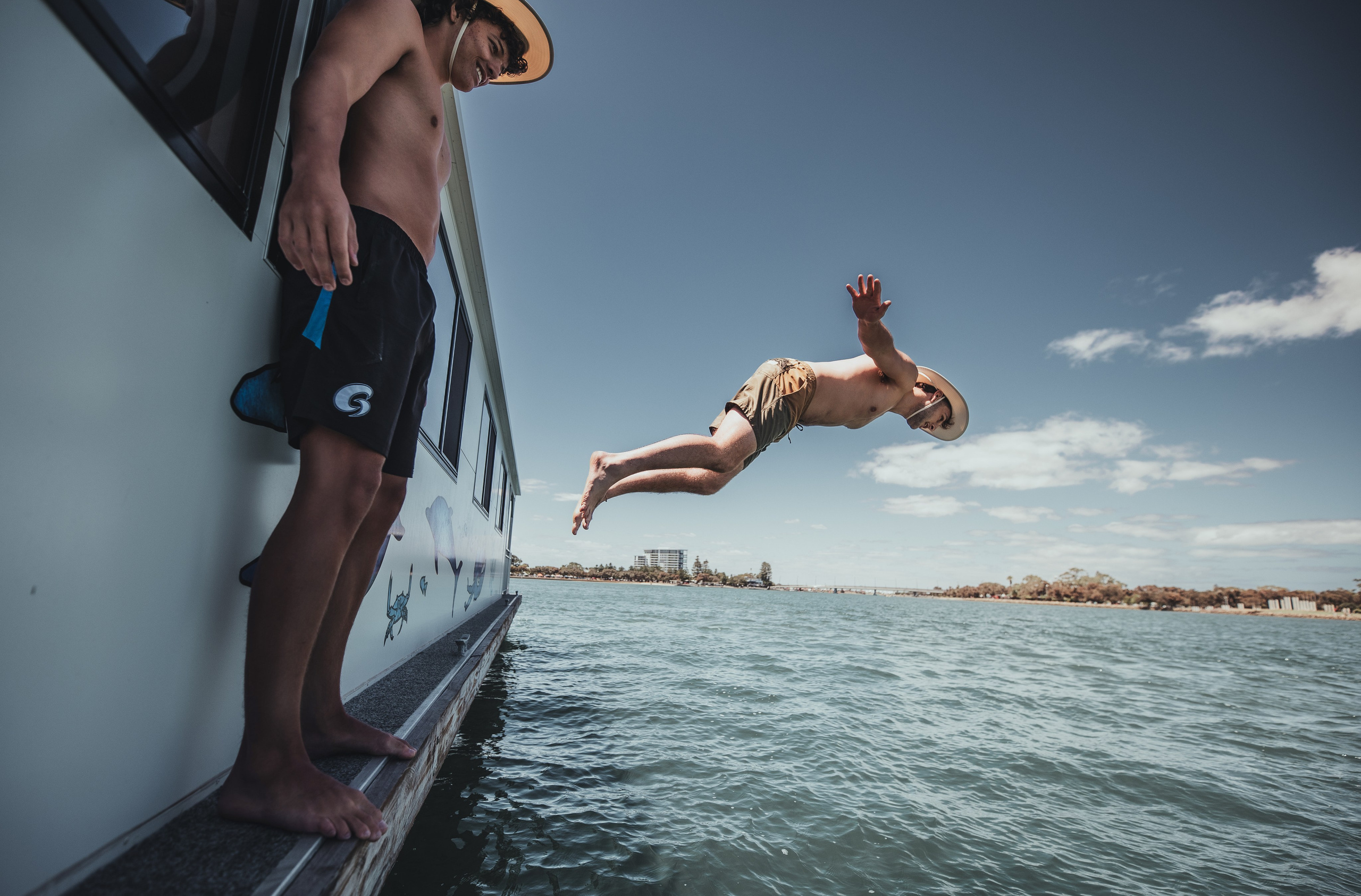 Green Duck Society — House Boats Mandura (Hats photoshoot)