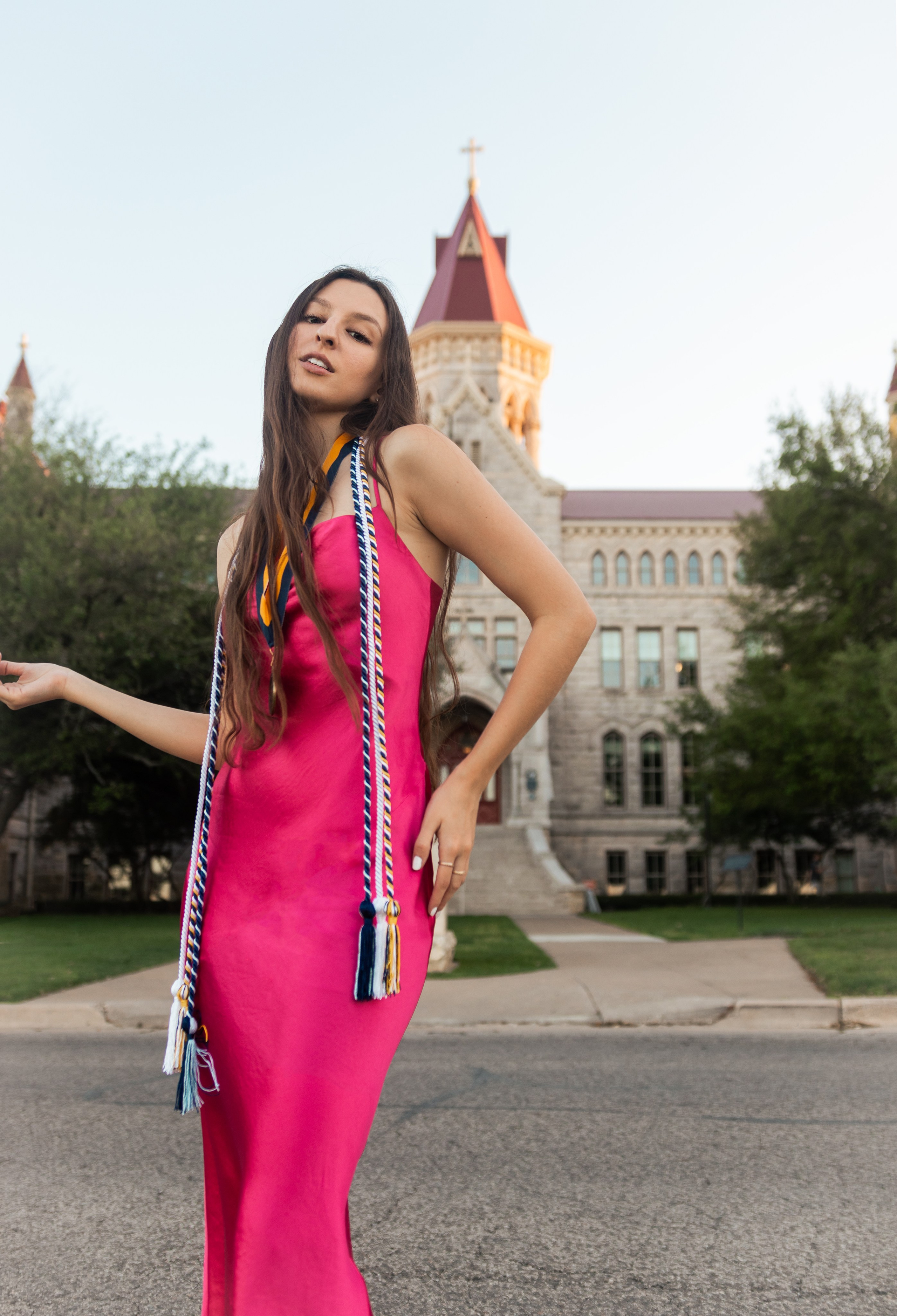 Marisa’s senior photoshoot at St. Edwards University
