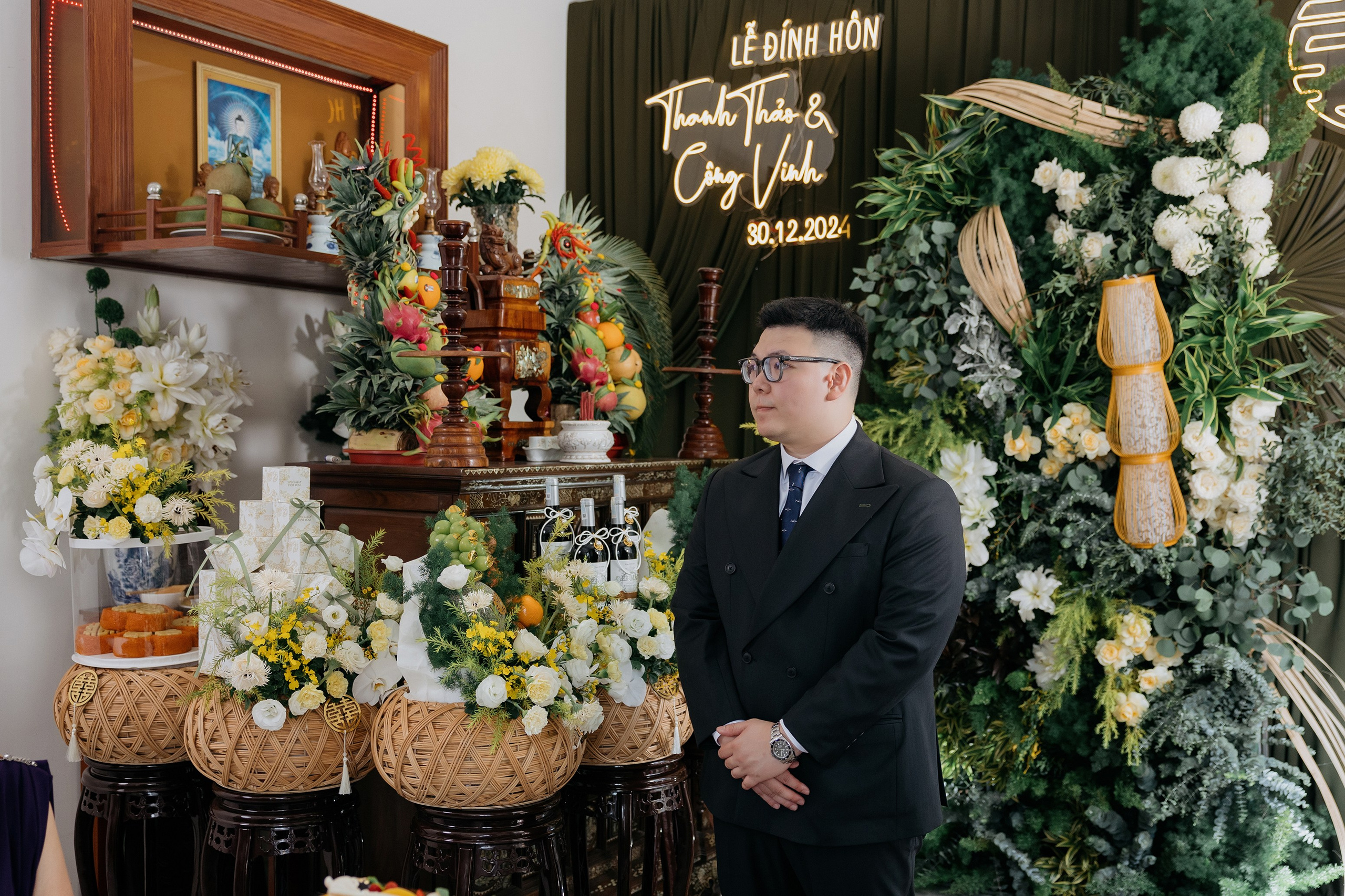 THẢO & VINH / Engagement 30.12.2024. Nhiếp ảnh gia đám cưới hàng đầu tại Thành Phố Hồ Chí Minh
