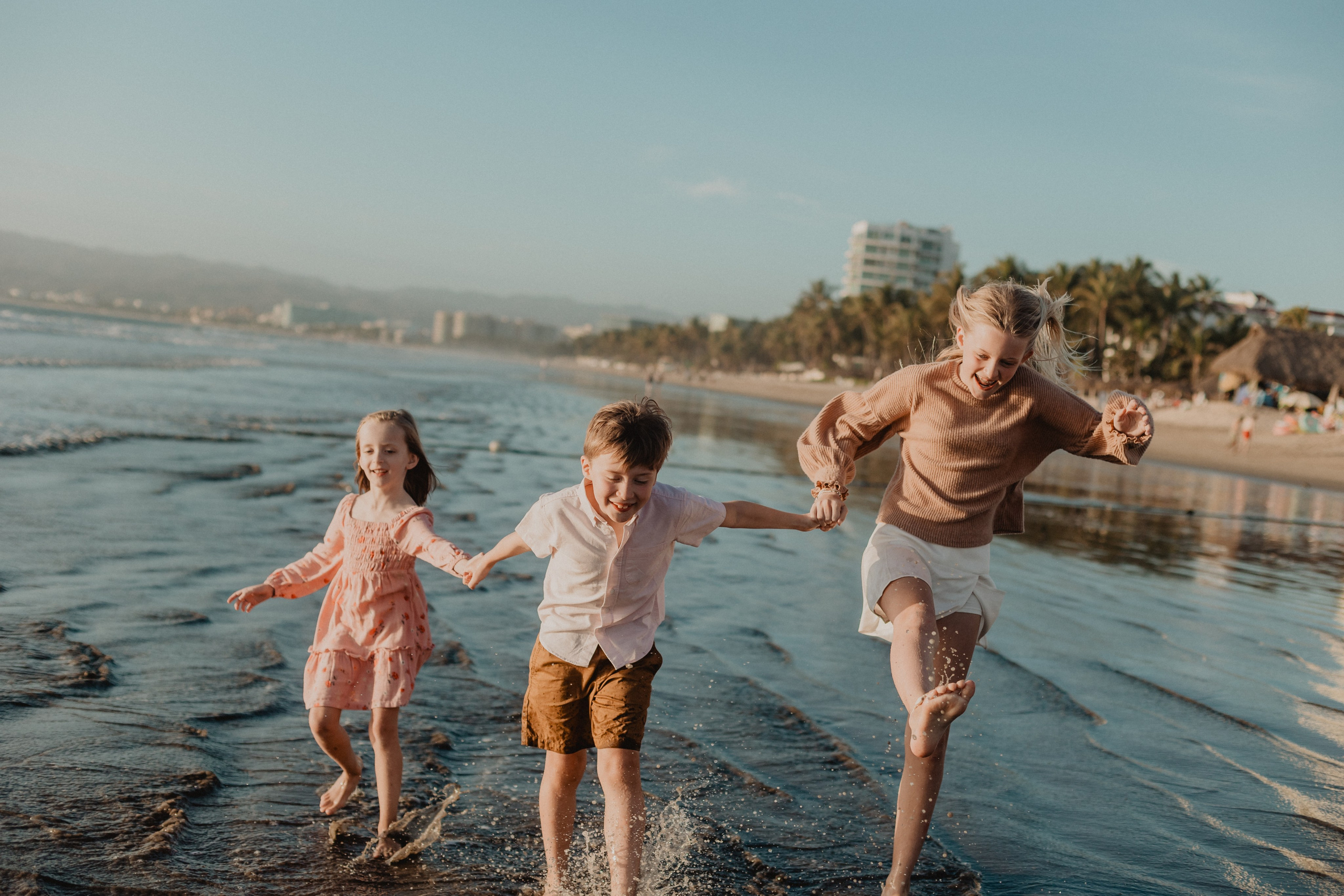 Laughter, Sand, and Sea: A Family Session in Nuevo Vallarta