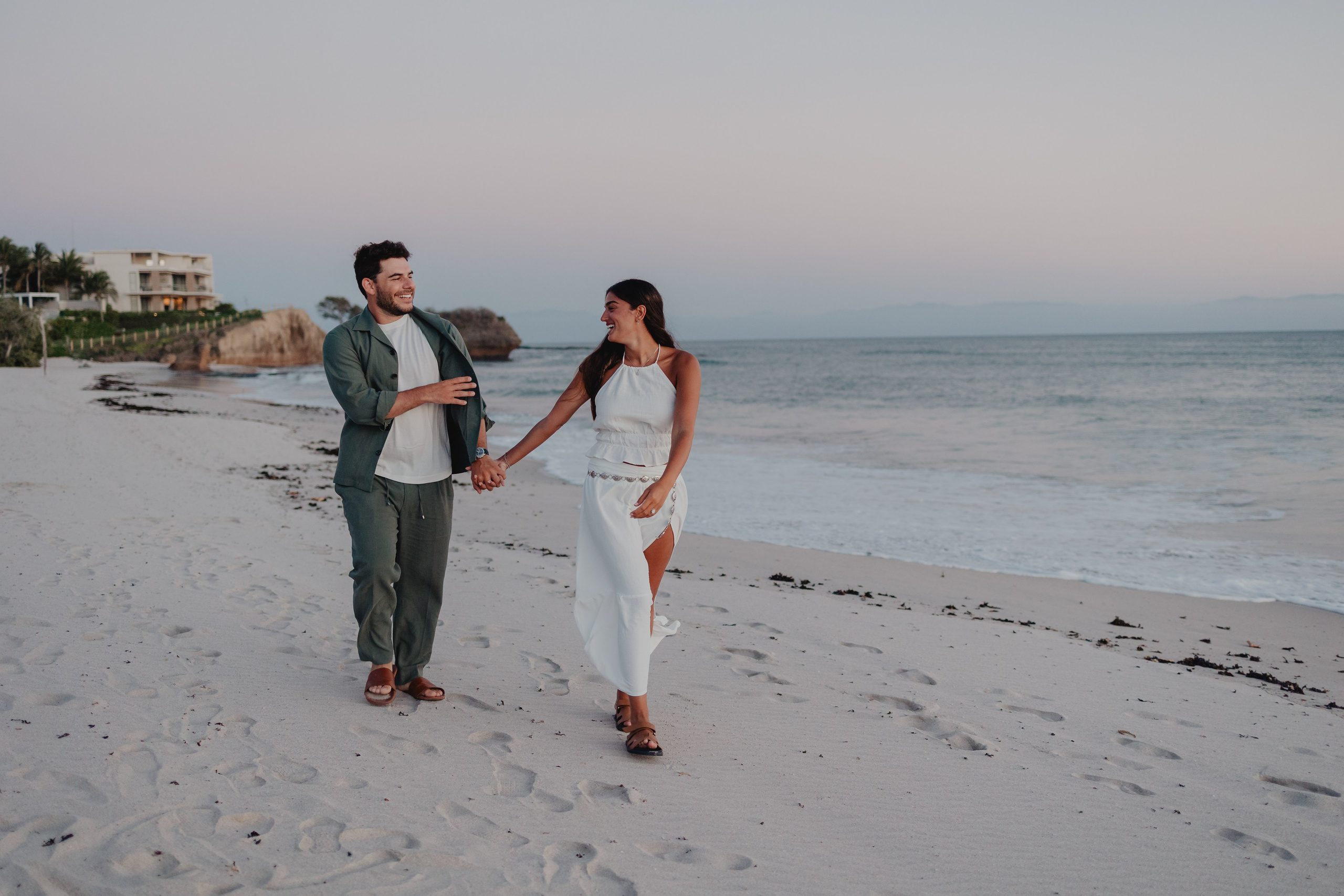 Punta Mita Engagement Session: Love Framed by the Pacific