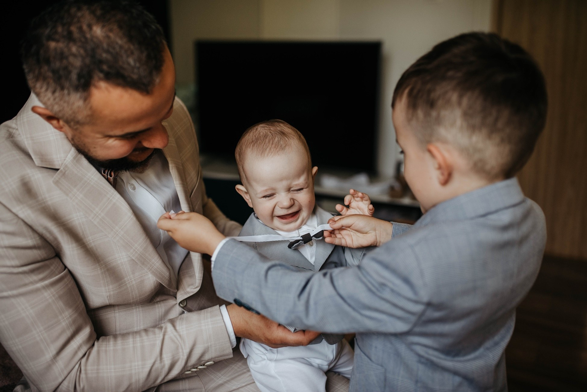 Chrzest Święty Leosia. Dominika Strachacka Fotografia | Fotograf ślubny i rodzinny Opole Lubelskie Lublin