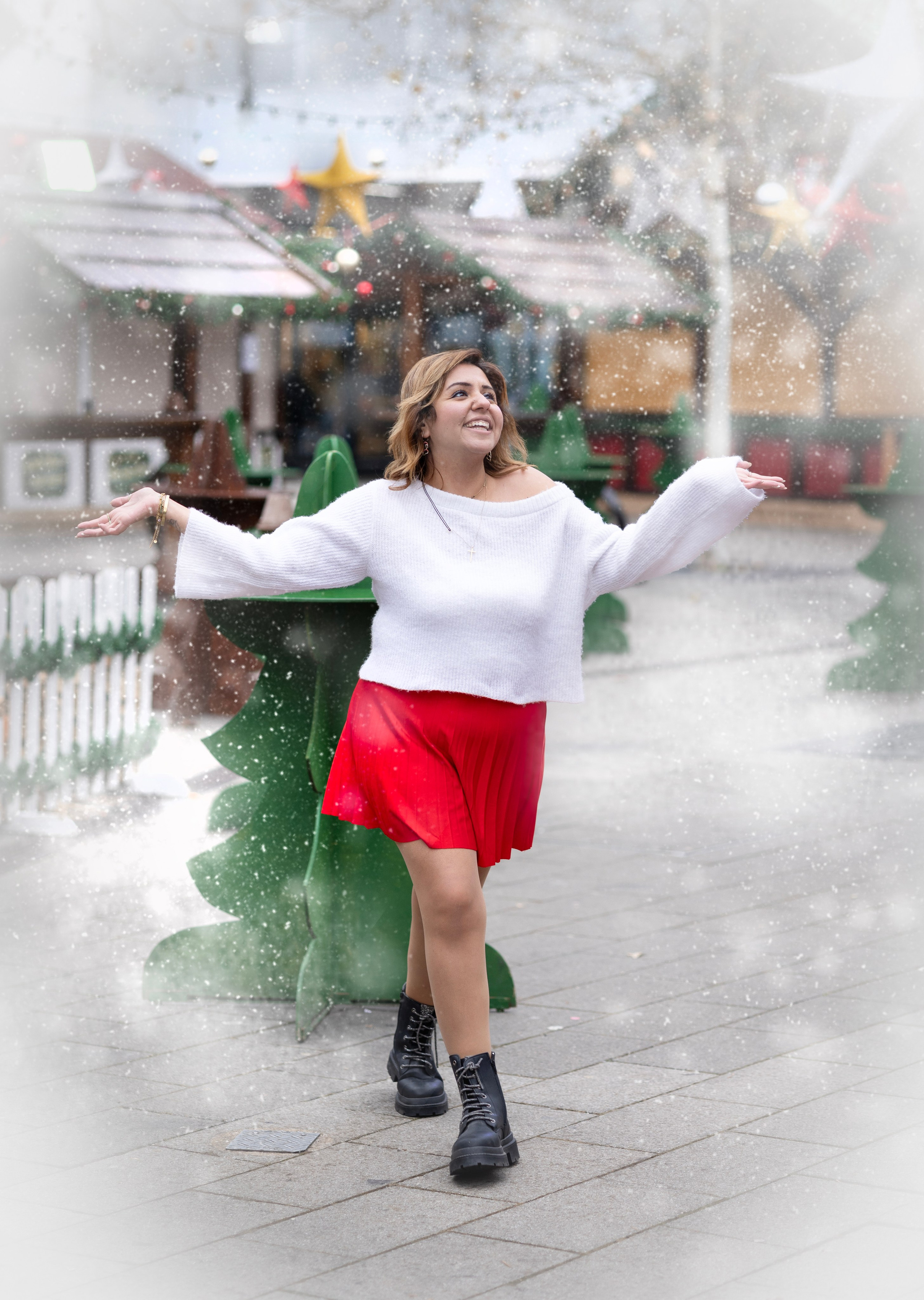 Sandra and Christmas. Photographer in Munich