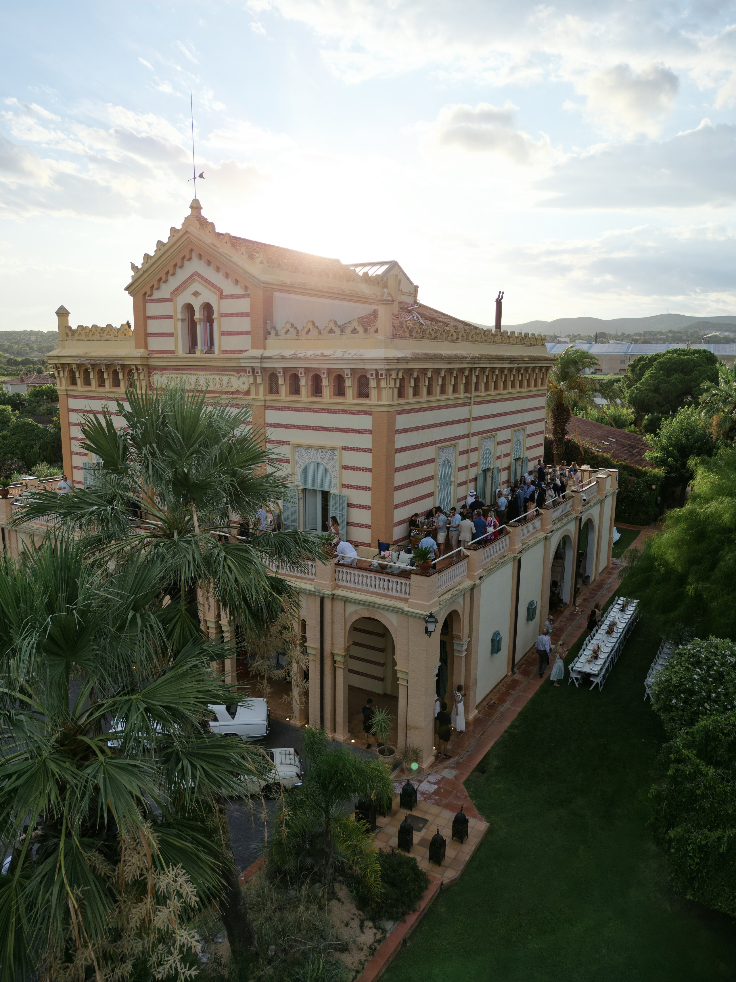 Welcome dinner of Gracie & Joe at Gran Villa Rosa