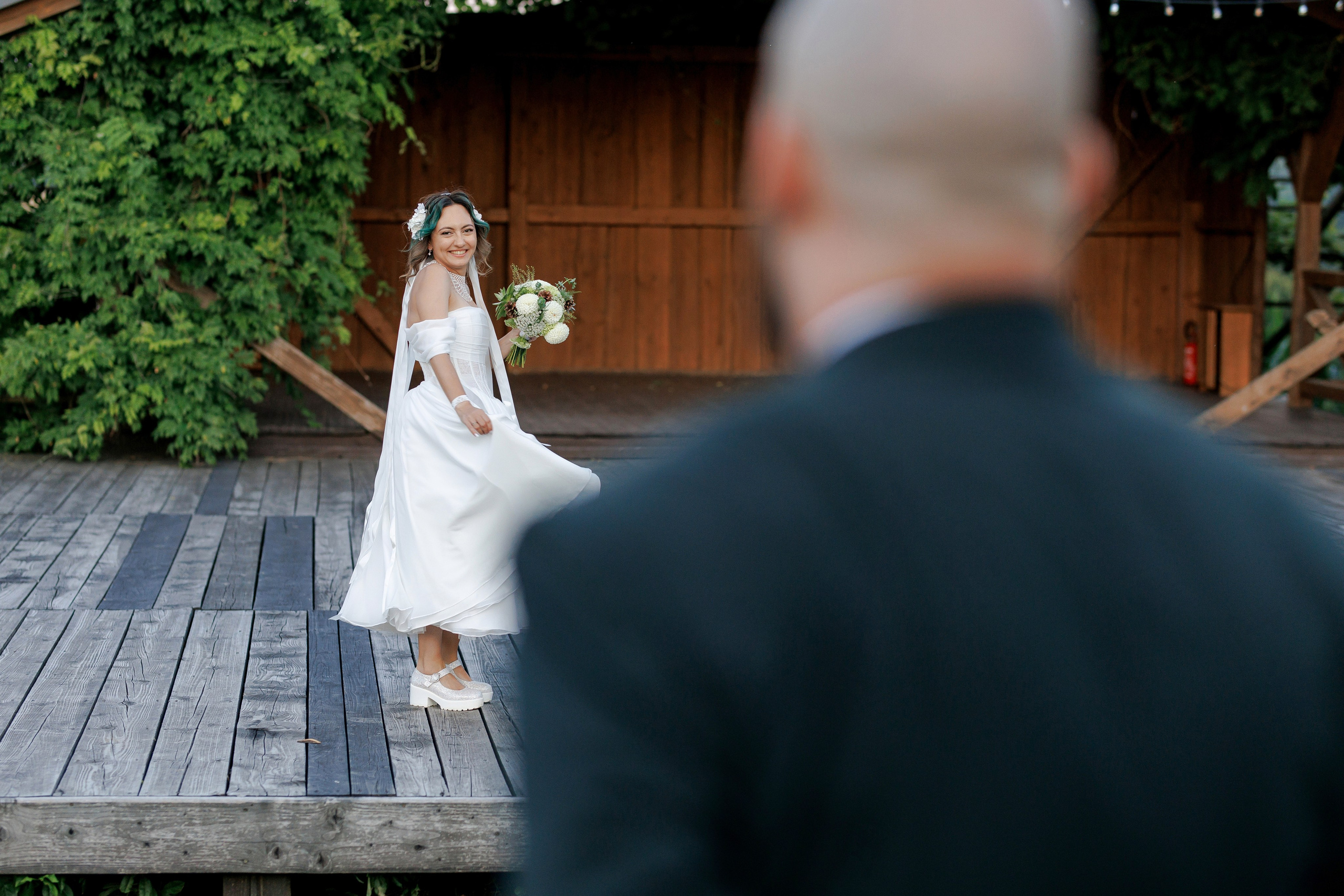 Janina & Wladek. Dworzyszcze Wola. 23.07.2025. Fotograf ślubny i rodzinny w Krakowie Yana Klymova