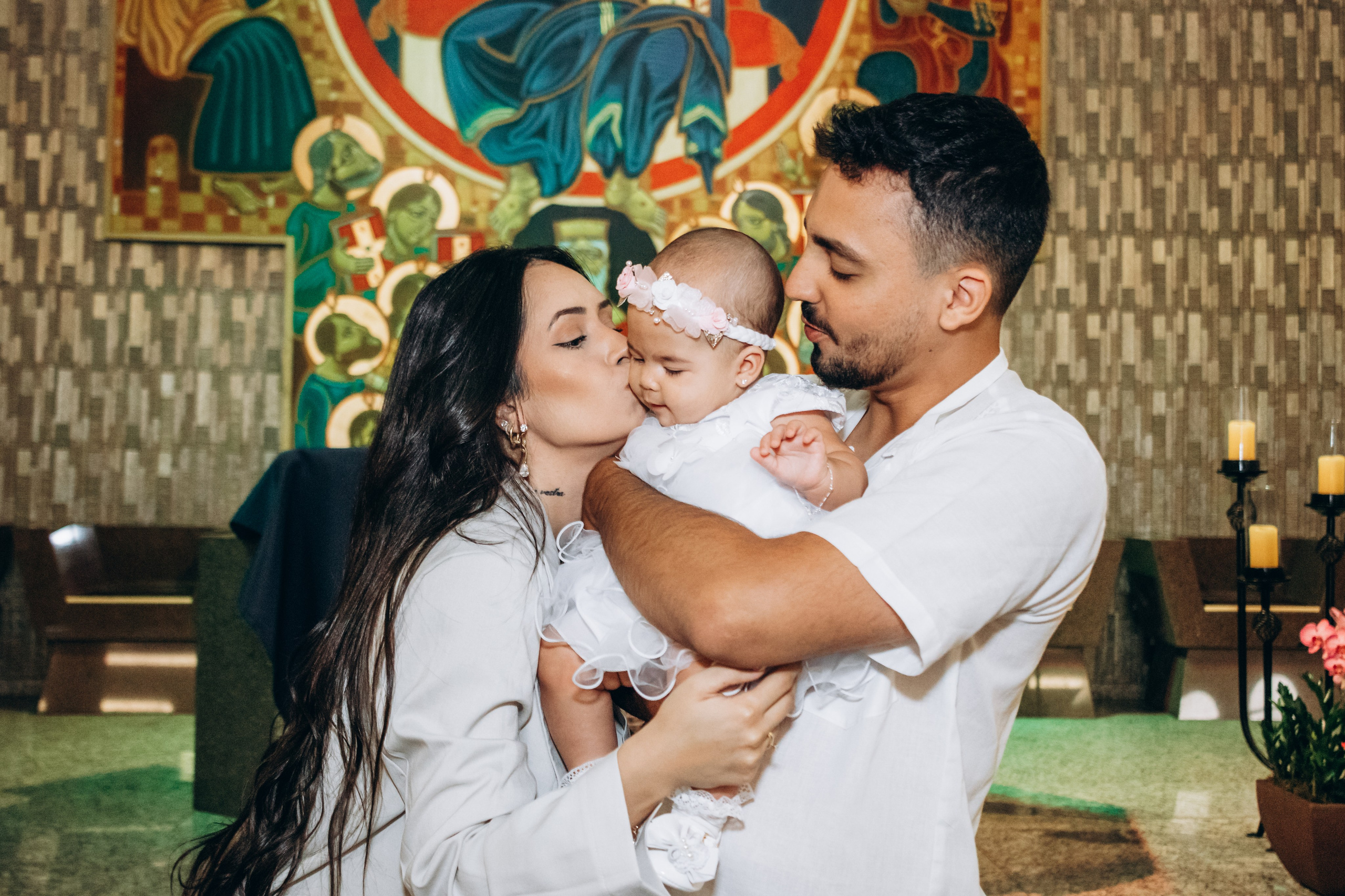 Liz — Batizado. Principal