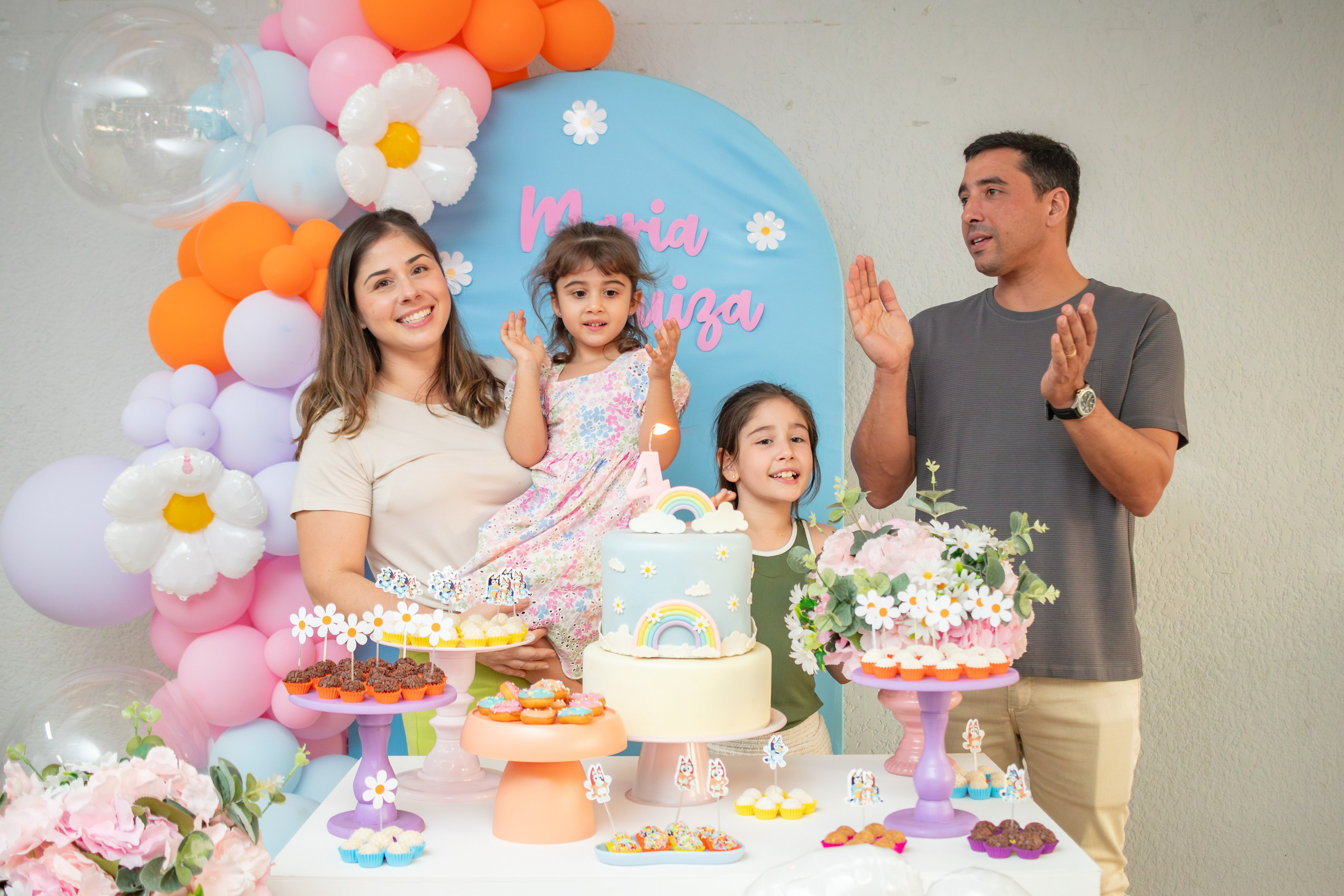 Maria Luiza — Aniversário 4 anos. Principal