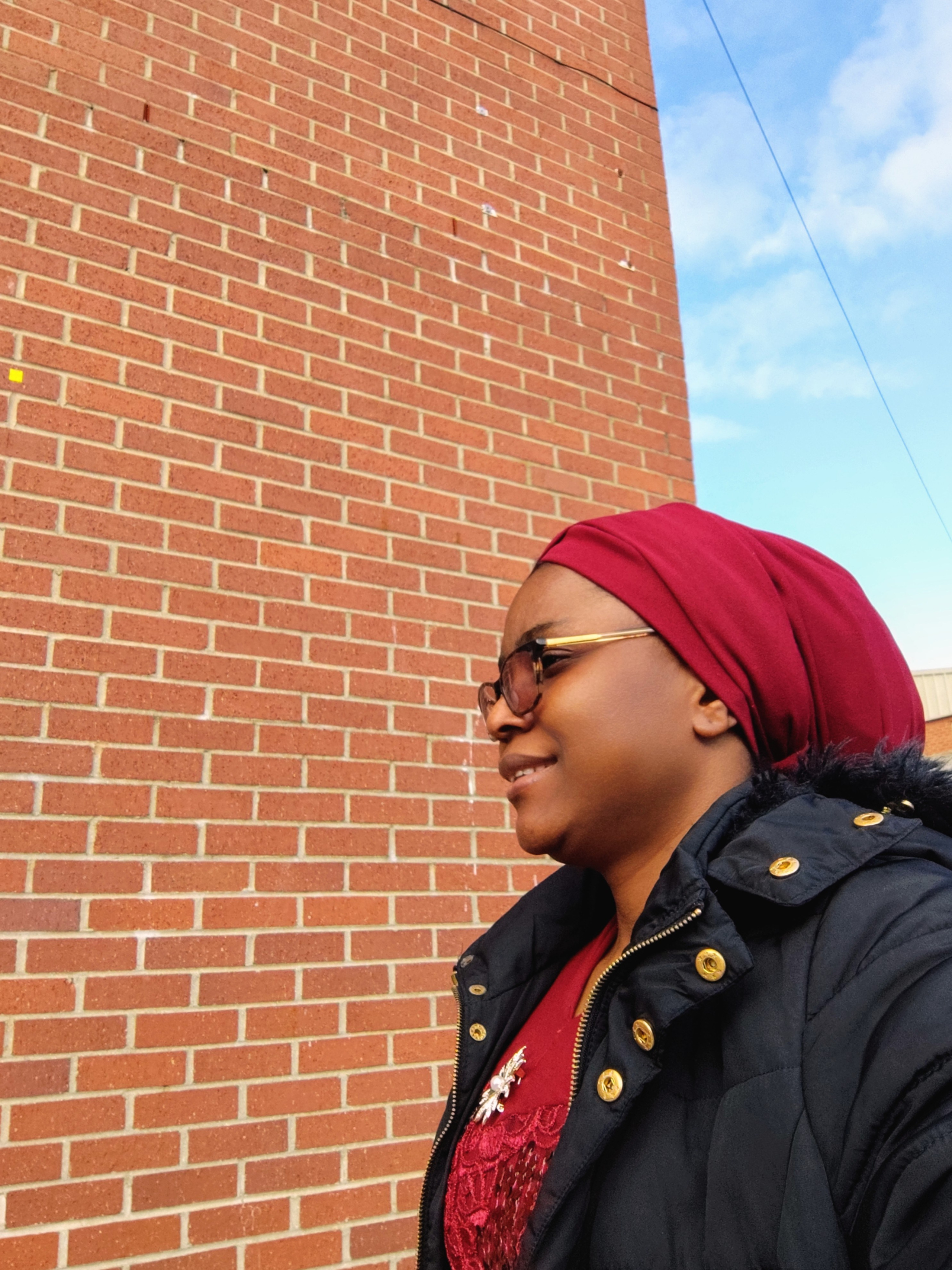 Pleated turbancap with a matching fabric band attached from behind. A milliner in Hull, UK Abimbola Okeyode