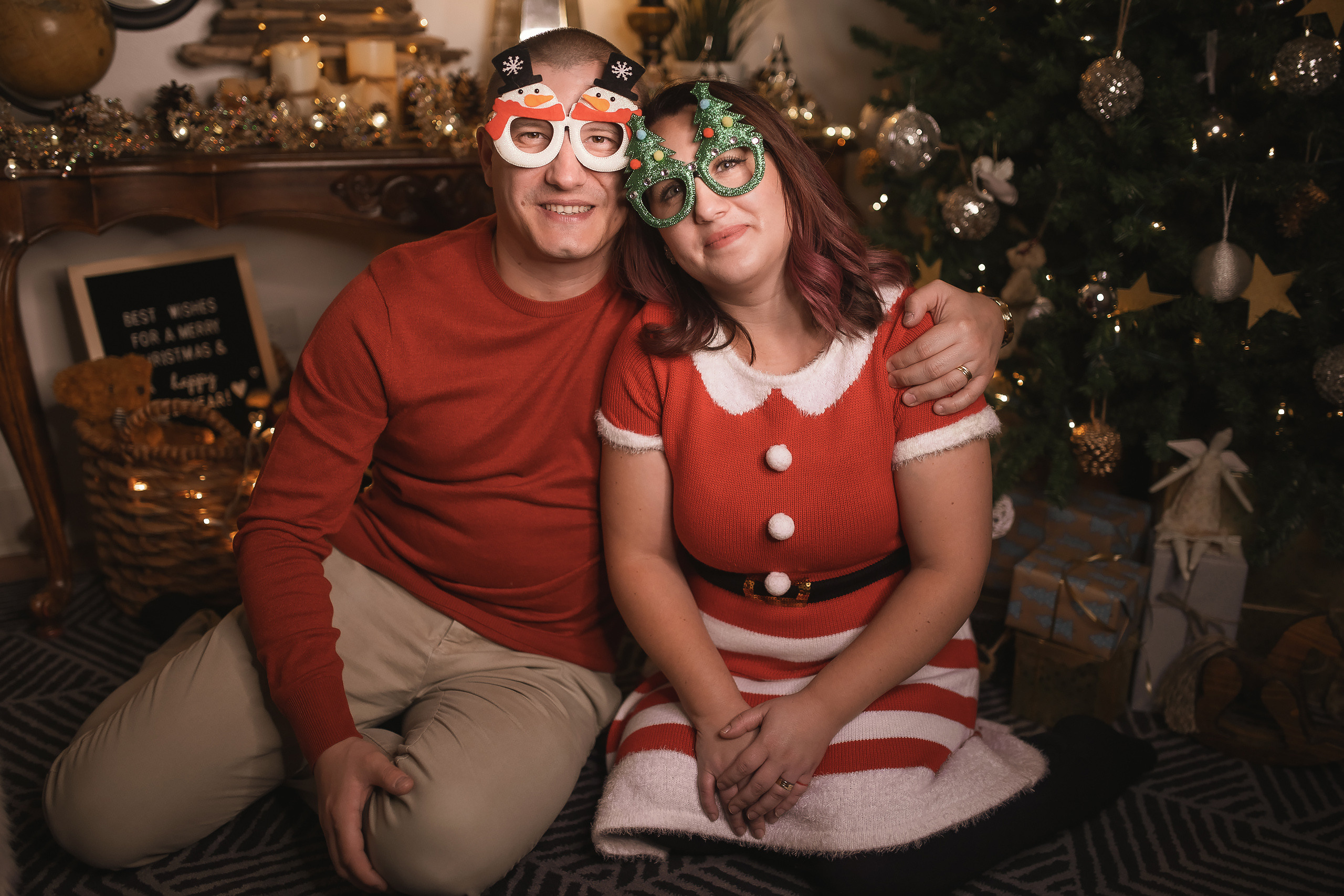 11.28.2020 Christmas Family Photoshoot 7. Wedding family event photographer in Chicago Nick Yushevich