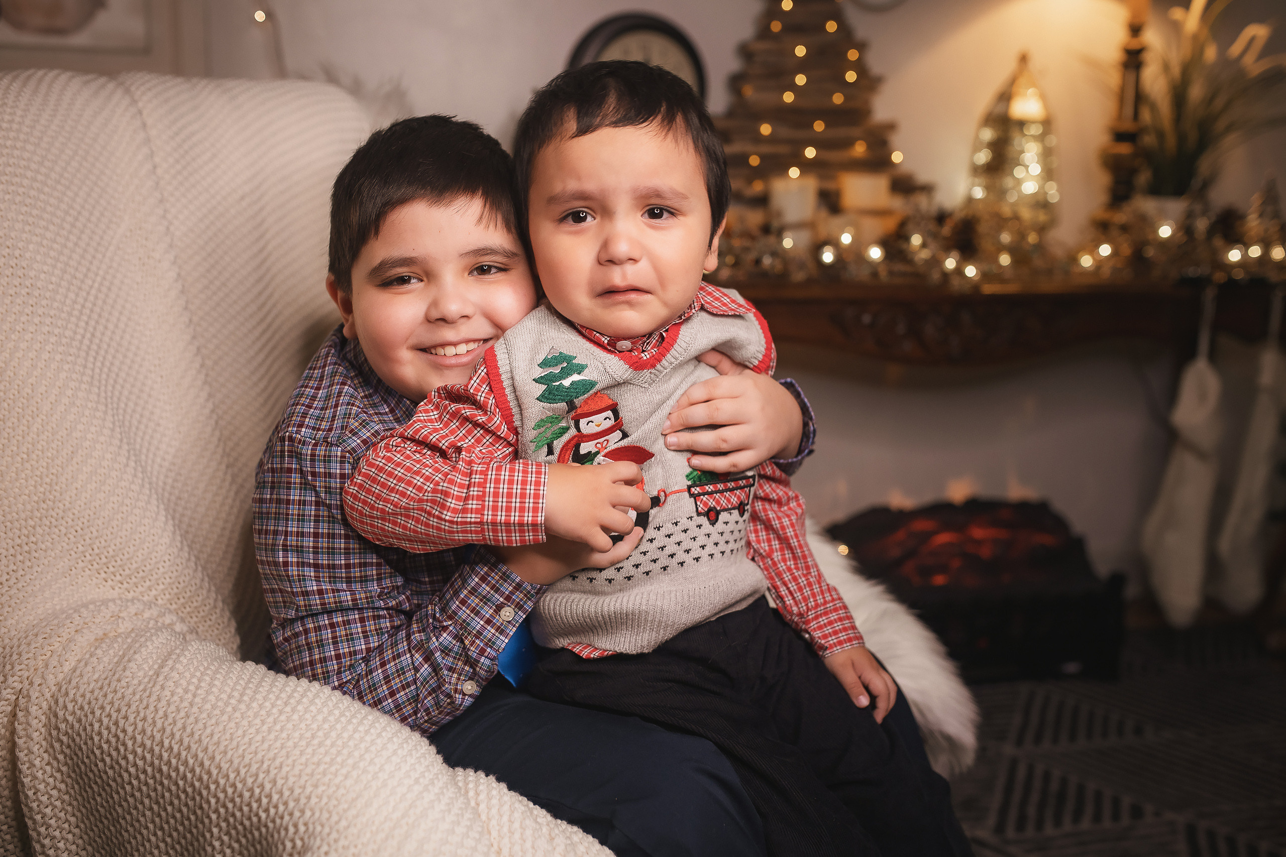 11.29.2020 Christmas Family Photoshoot 8. Wedding family event photographer in Chicago Nick Yushevich