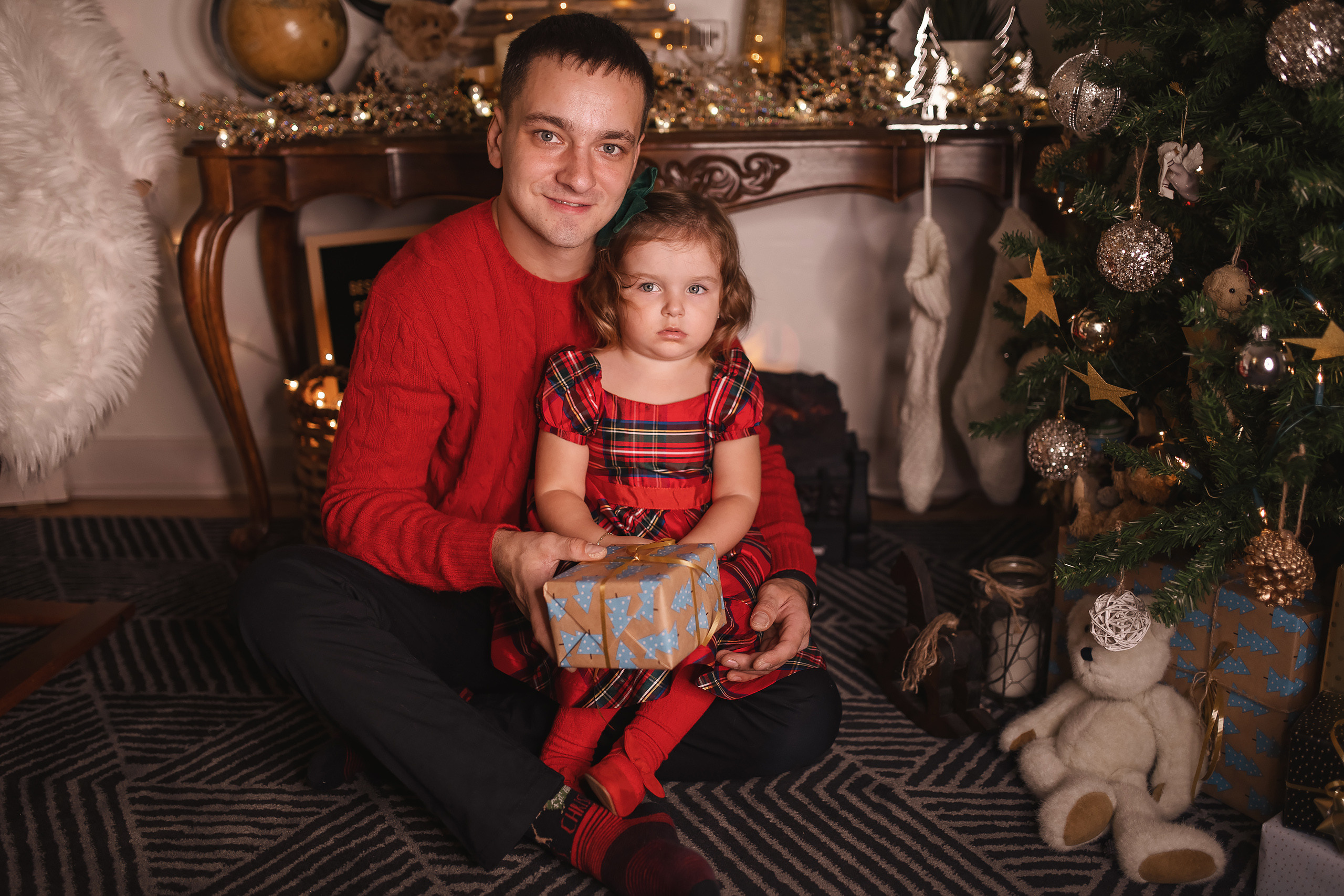 12.06.2020 Christmas Family Photoshoot 17. Wedding family event photographer in Chicago Nick Yushevich