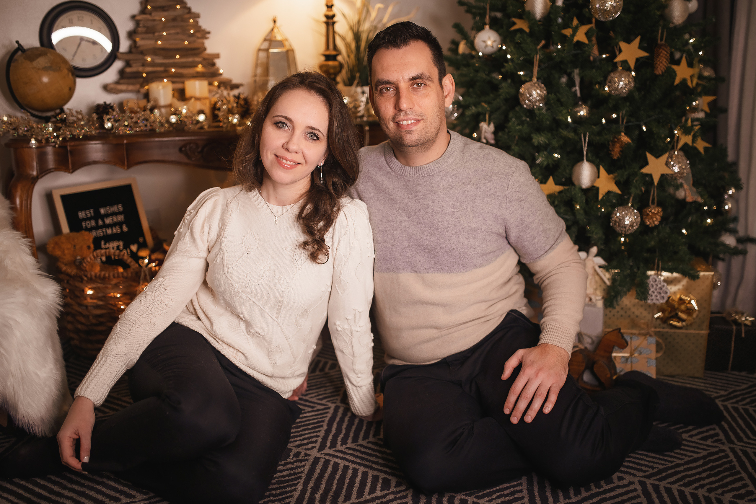 11.28.2020 Christmas Family Photoshoot 5. Wedding family event photographer in Chicago Nick Yushevich