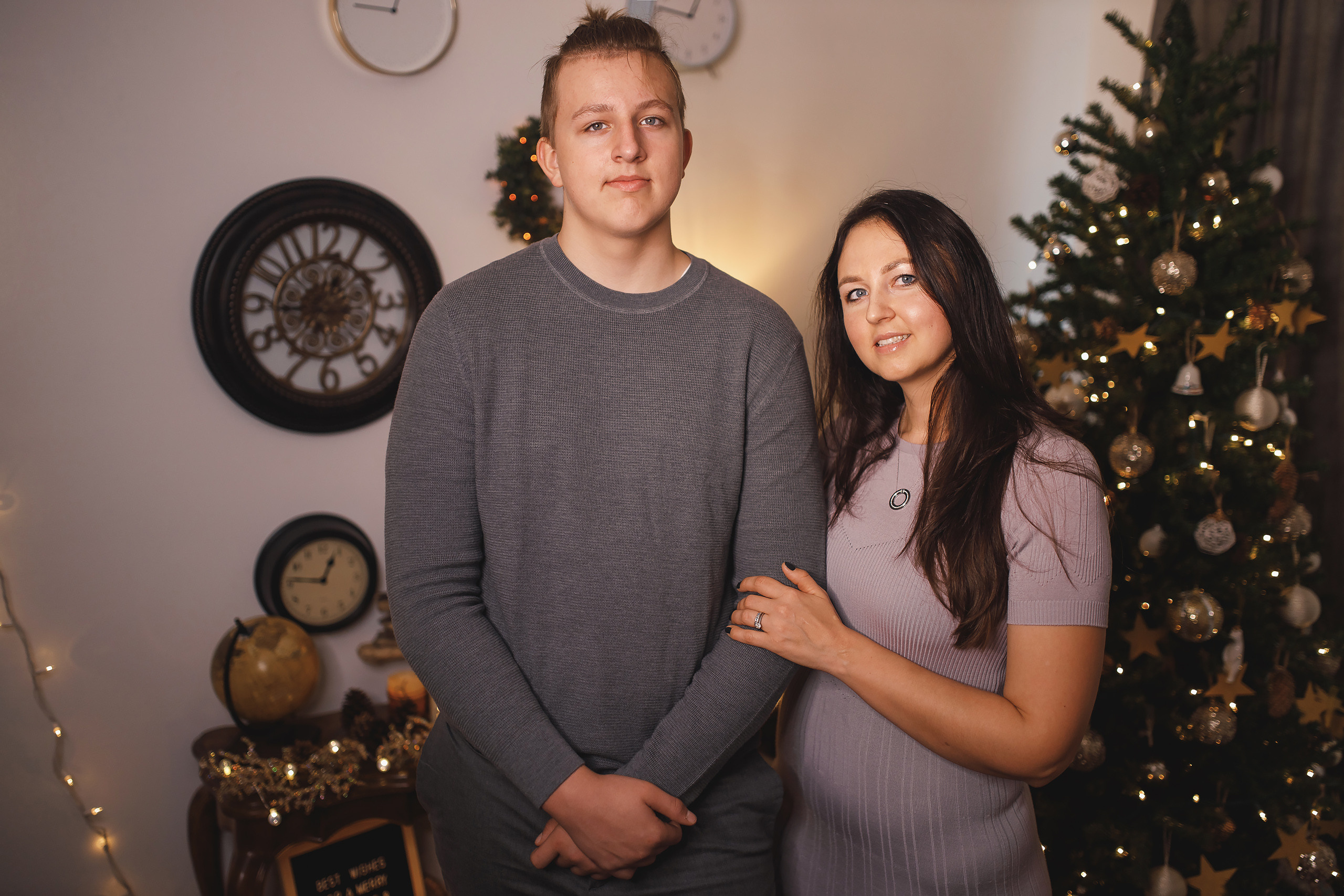 11.15.2020 Christmas Family Photoshoot 3. Wedding family event photographer in Chicago Nick Yushevich