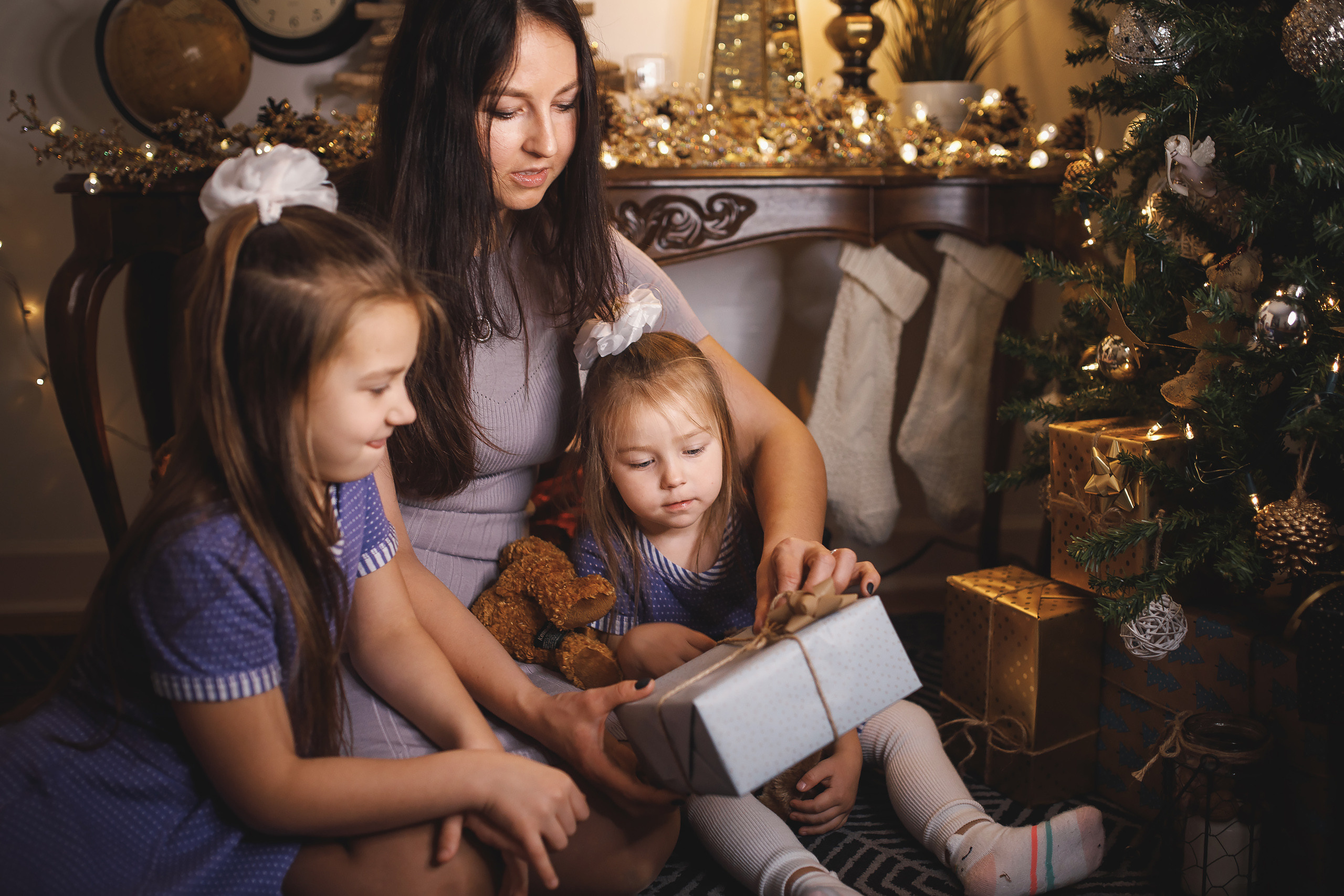 11.15.2020 Christmas Family Photoshoot 3. Wedding family event photographer in Chicago Nick Yushevich