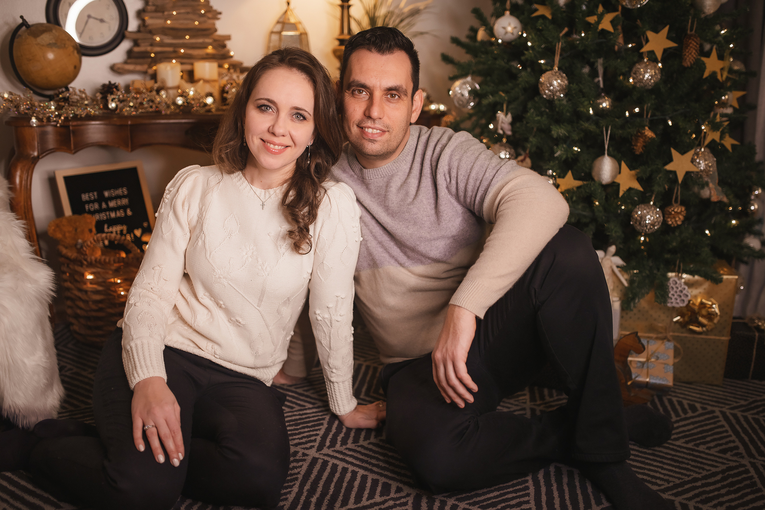 11.28.2020 Christmas Family Photoshoot 5. Wedding family event photographer in Chicago Nick Yushevich