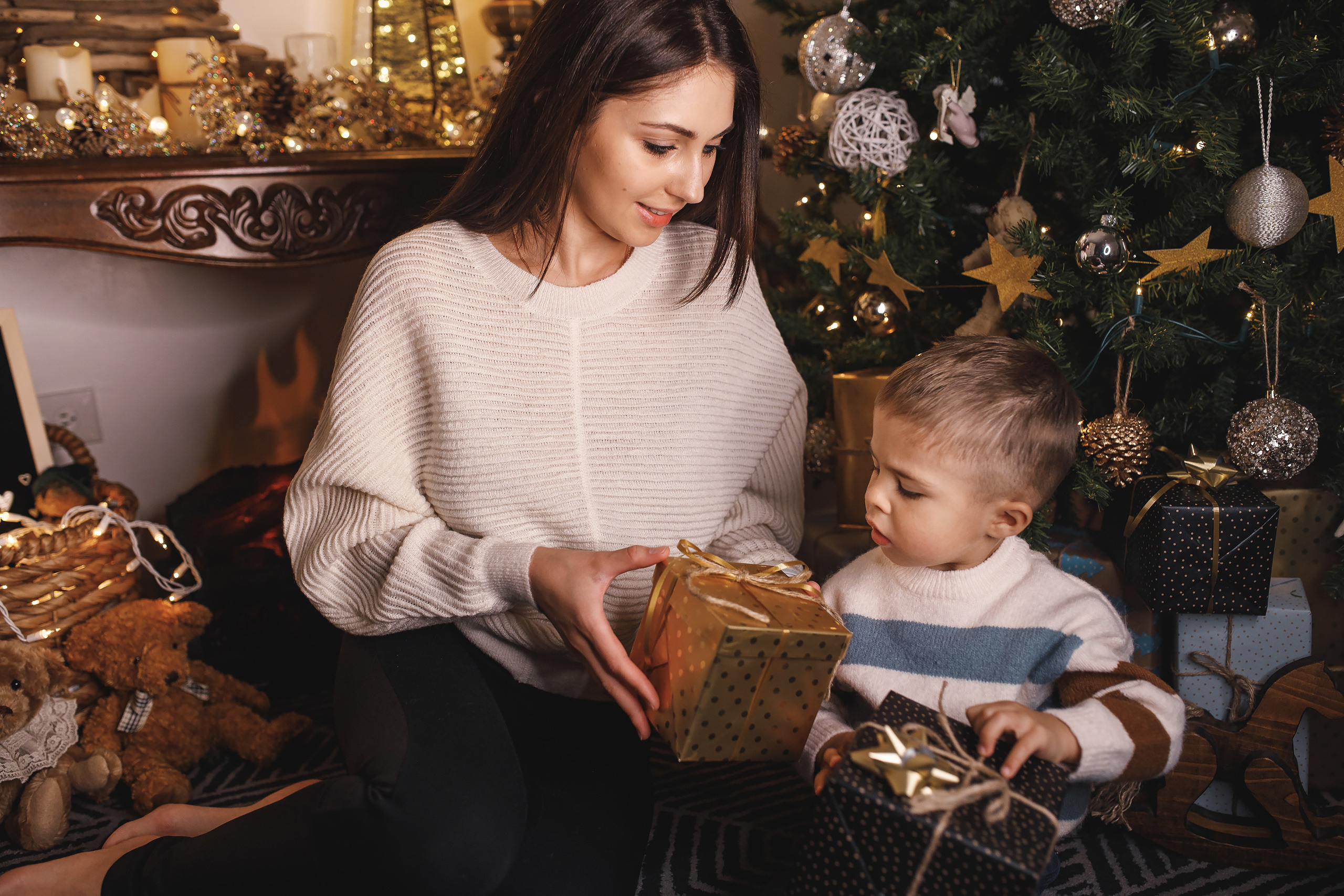 11.15.2020 Christmas Family Photoshoot 2. Wedding family event photographer in Chicago Nick Yushevich