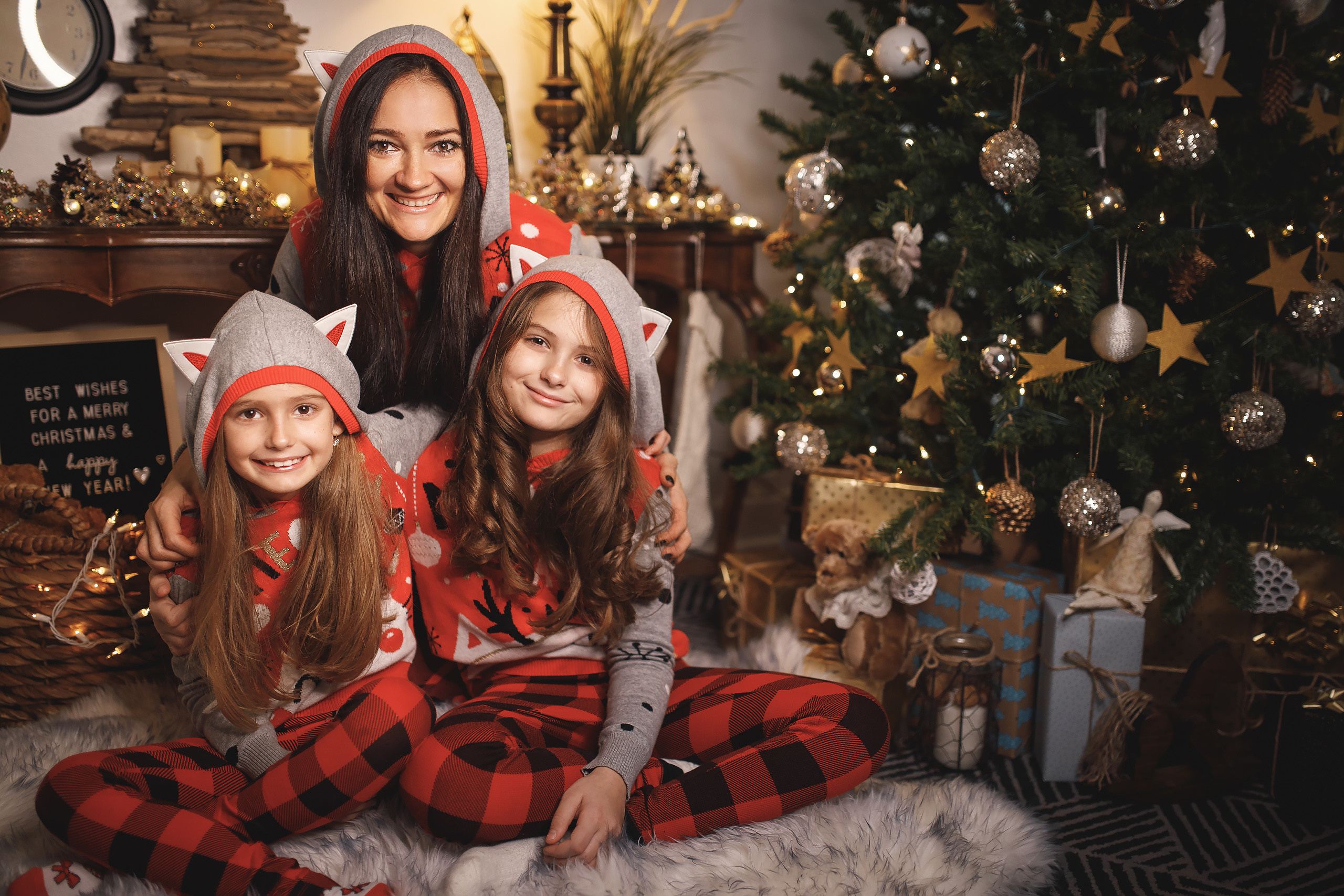 11.22.2020 Christmas Family Photoshoot 4. Wedding family event photographer in Chicago Nick Yushevich