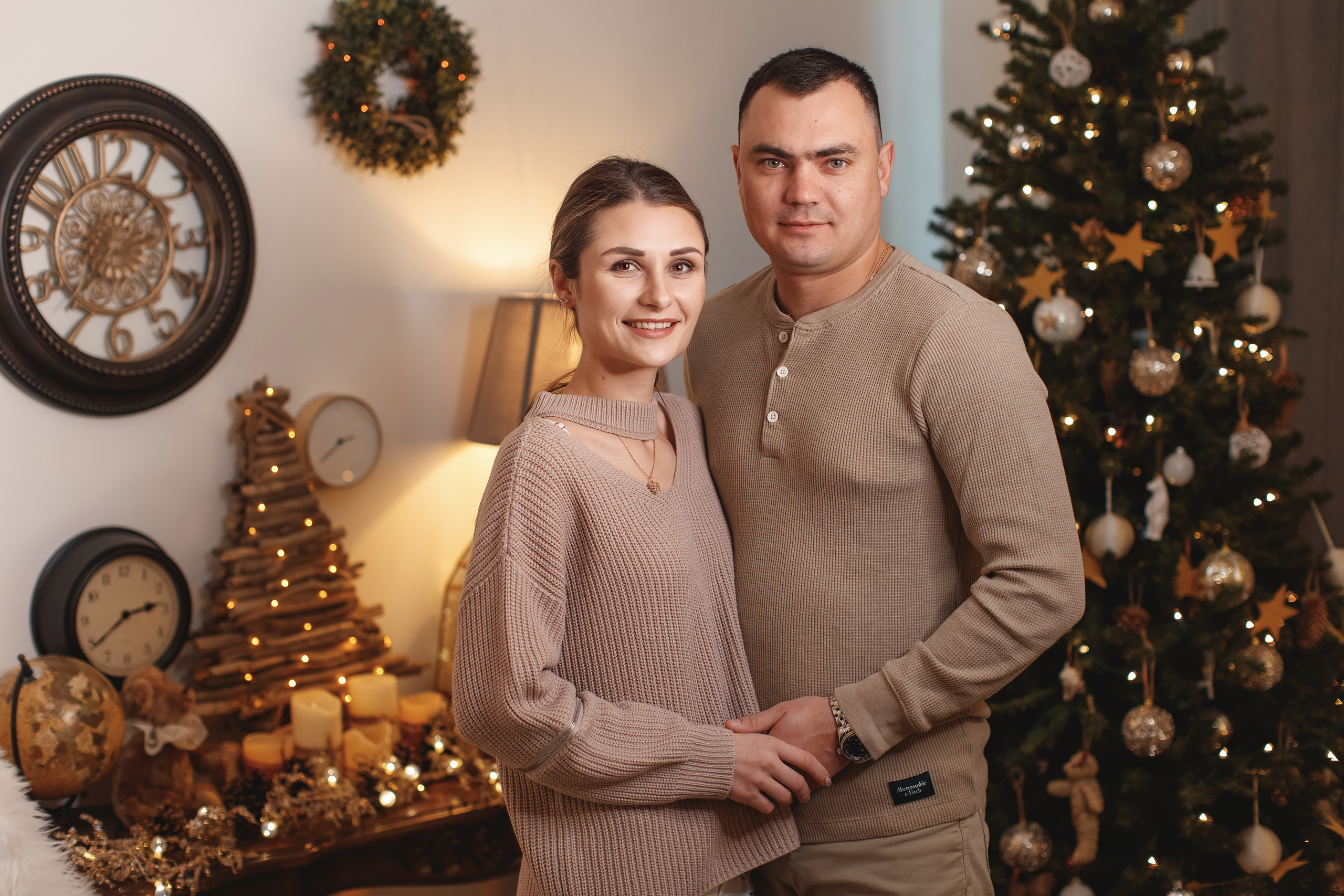 12.13.2020 Christmas Family Photoshoot 23. Wedding family event photographer in Chicago Nick Yushevich