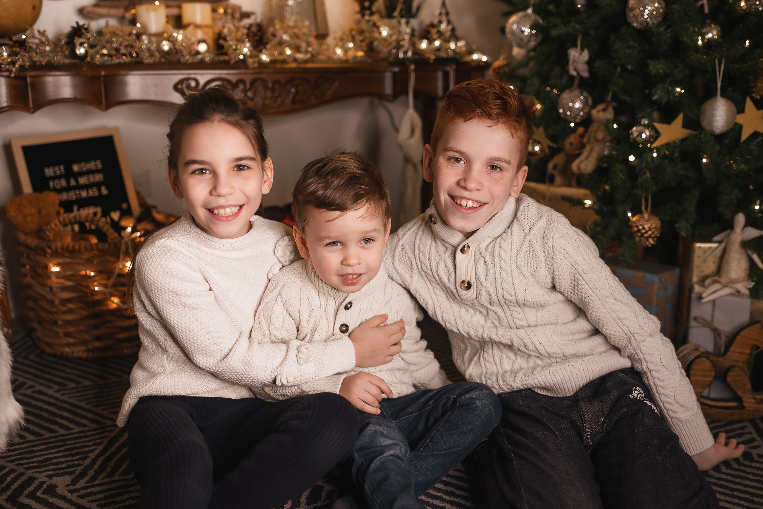 11.28.2020 Christmas Family Photoshoot 5. Wedding family event photographer in Chicago Nick Yushevich