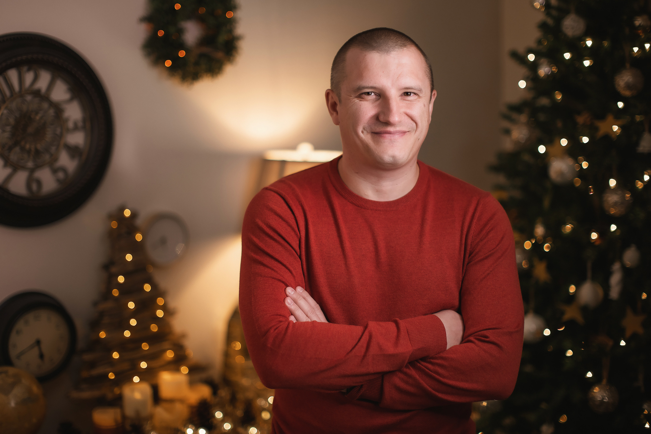 11.28.2020 Christmas Family Photoshoot 7. Wedding family event photographer in Chicago Nick Yushevich