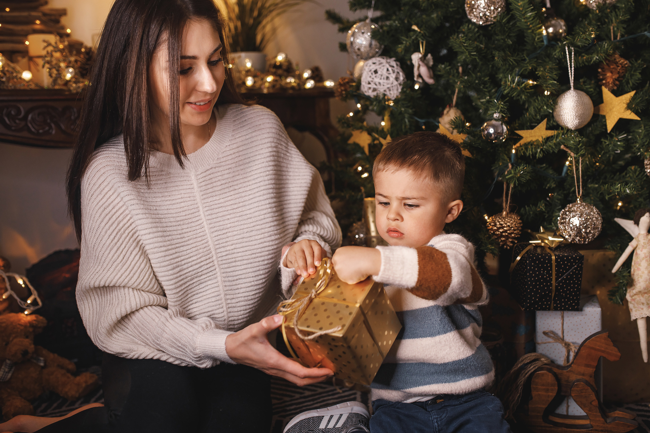 11.15.2020 Christmas Family Photoshoot 2. Wedding family event photographer in Chicago Nick Yushevich