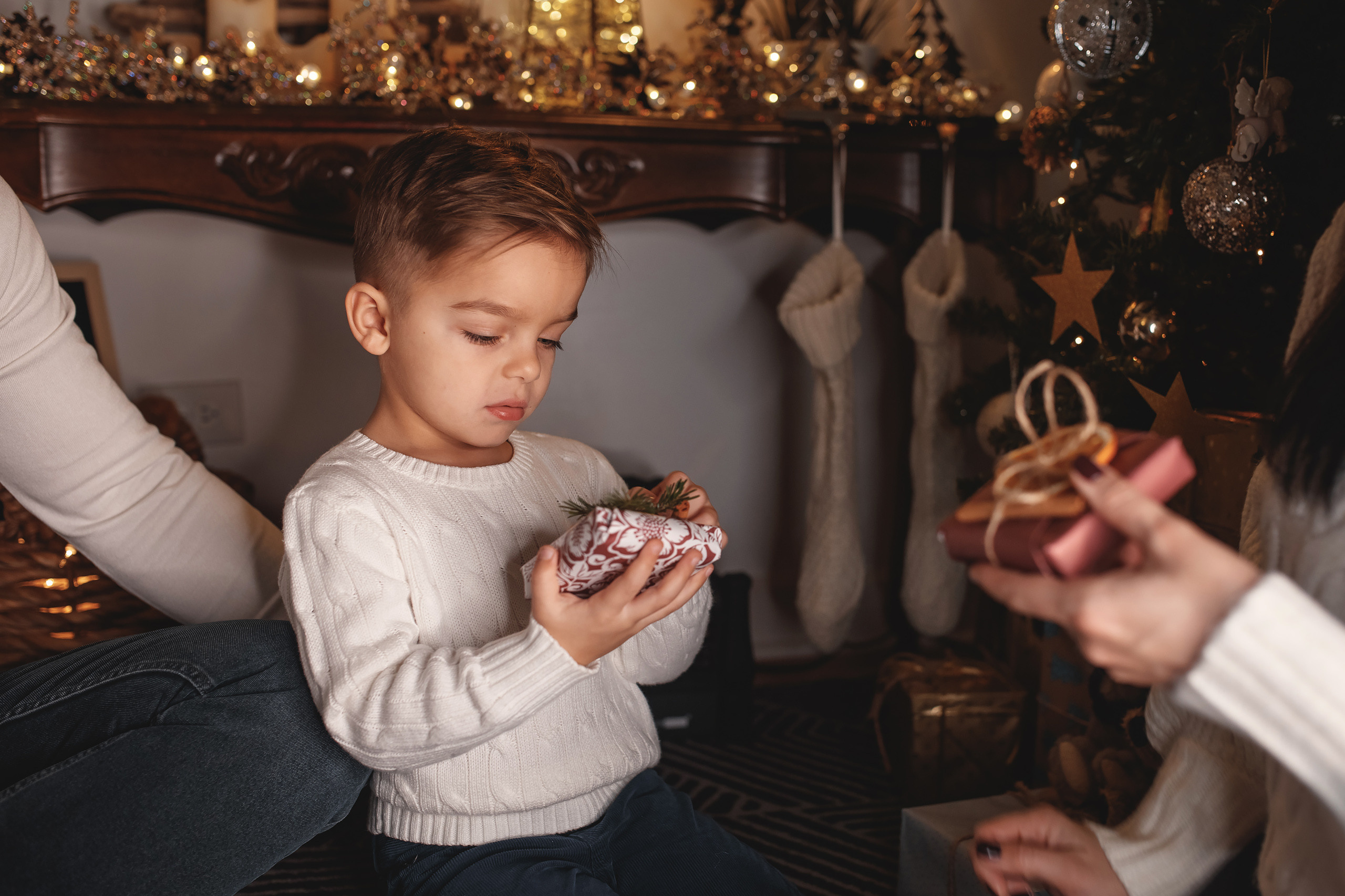 12.13.2020 Christmas Family Photoshoot 21. Wedding family event photographer in Chicago Nick Yushevich