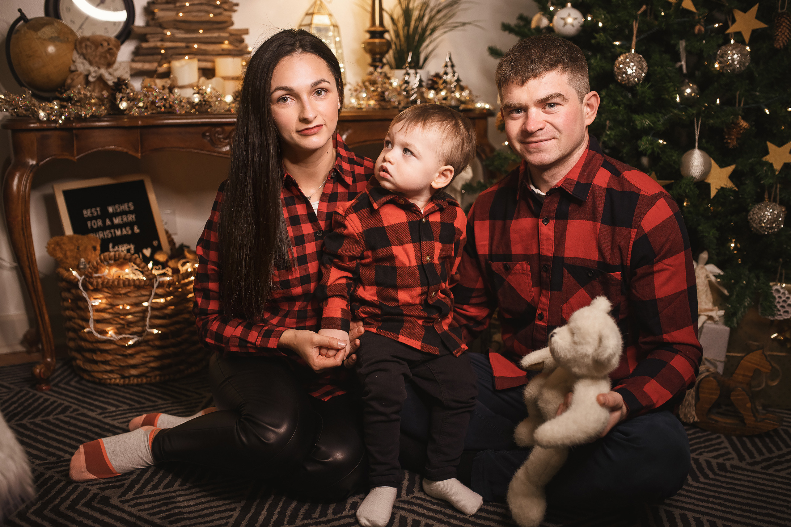 11.29.2020 Christmas Family Photoshoot 9. Wedding family event photographer in Chicago Nick Yushevich