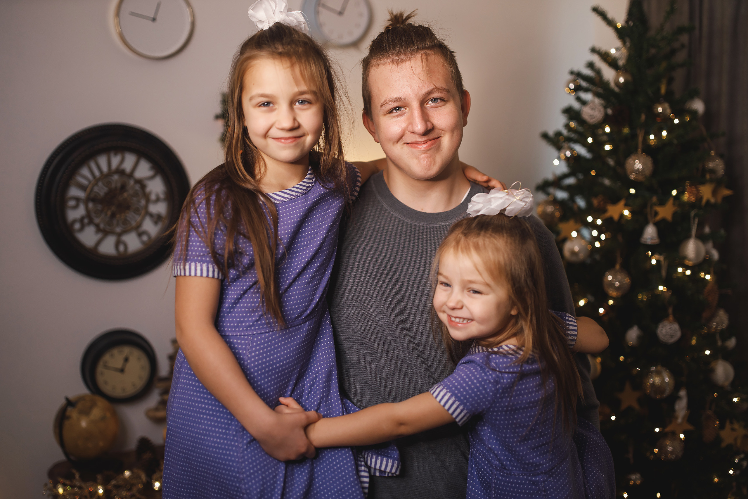 11.15.2020 Christmas Family Photoshoot 3. Wedding family event photographer in Chicago Nick Yushevich