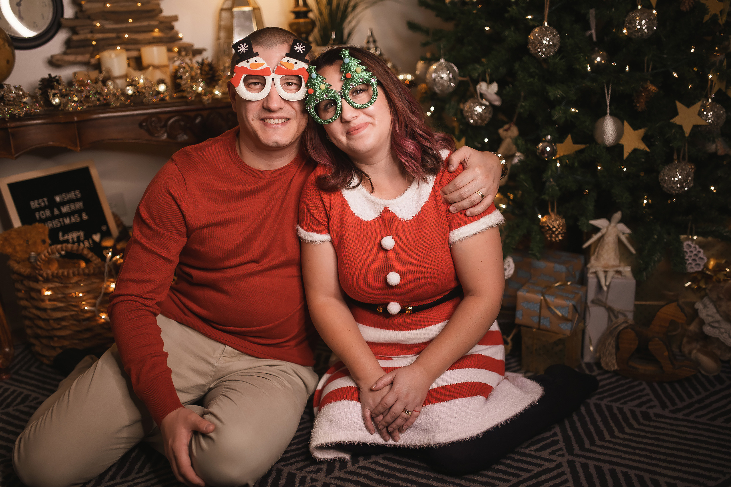 11.28.2020 Christmas Family Photoshoot 7. Wedding family event photographer in Chicago Nick Yushevich