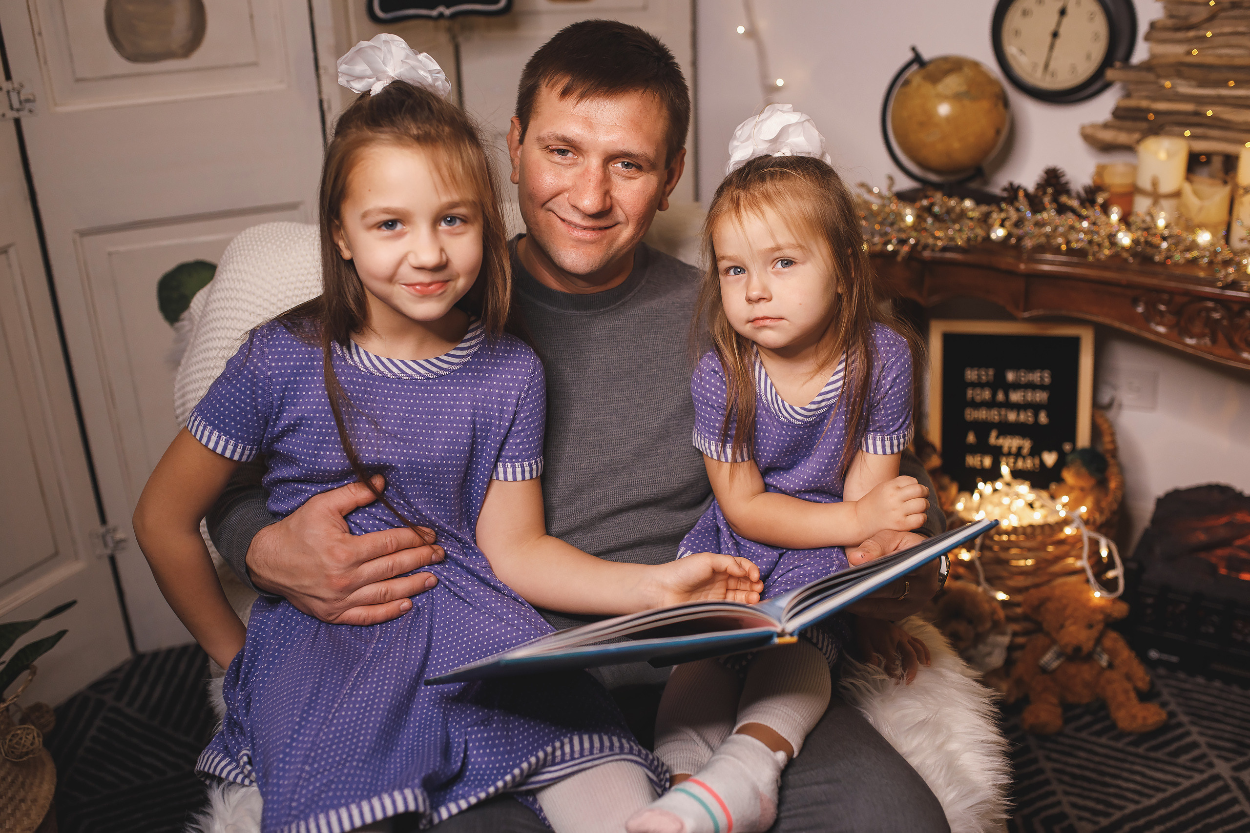 11.15.2020 Christmas Family Photoshoot 3. Wedding family event photographer in Chicago Nick Yushevich